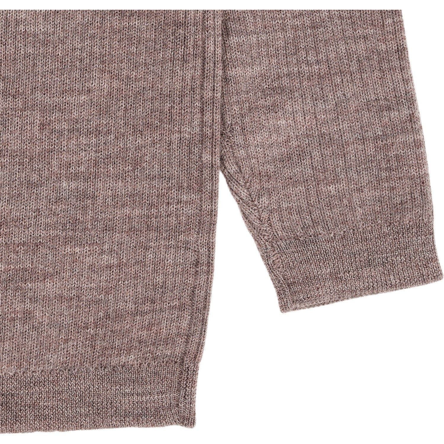 Copenhagen Colors Natural Melange Merino Classic Rib Bluse - Image 6