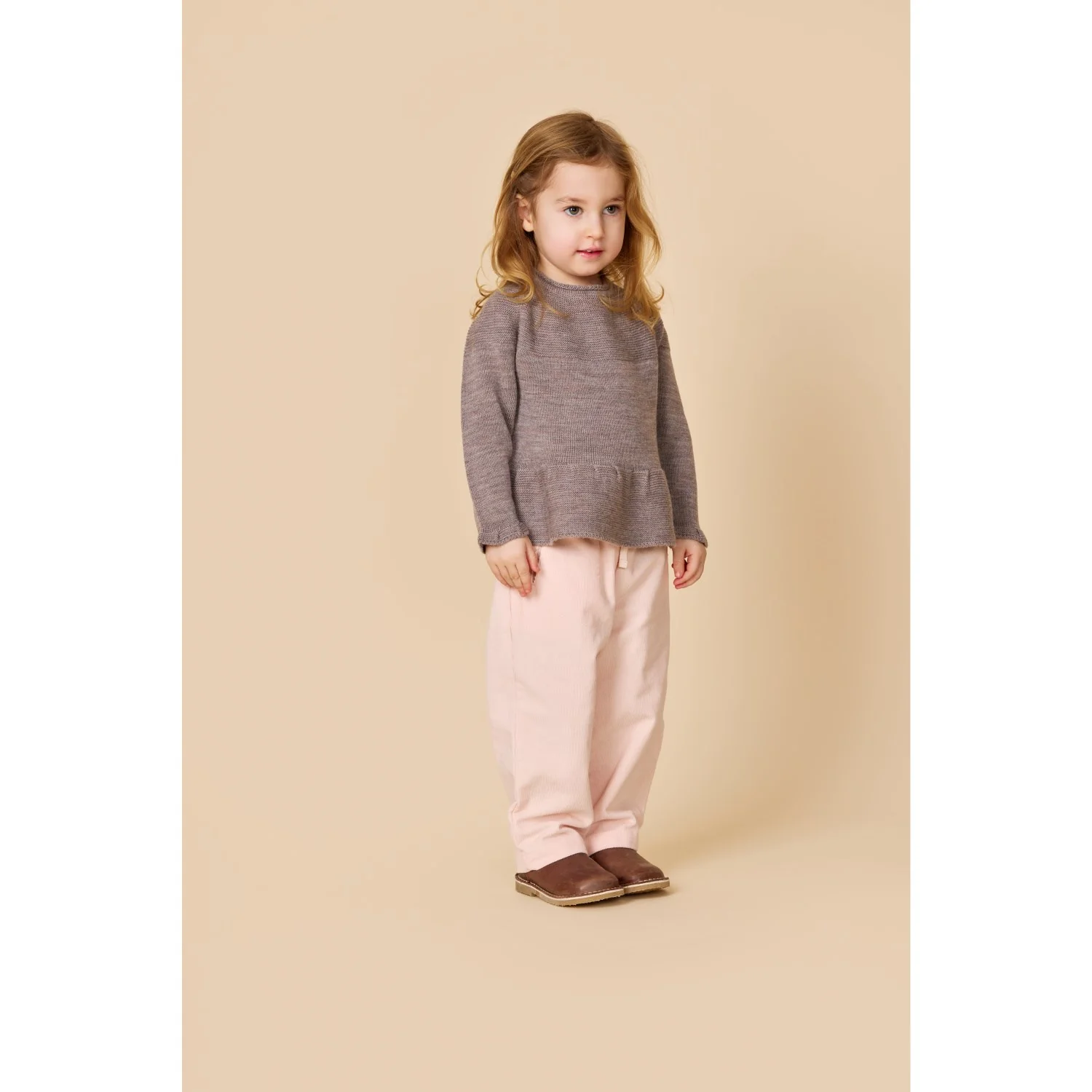Copenhagen Colors Natural Melange Merino Knit Bluse M. Flæse - Image 2