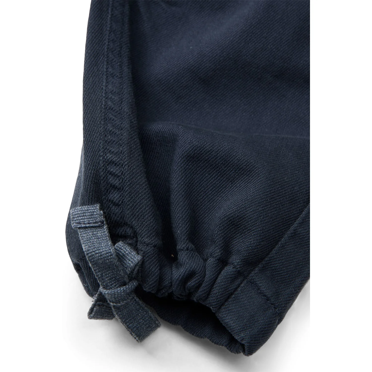 COPENHAGEN COLORS Navy Twill Baggy Bukser W. Pockets - Image 2