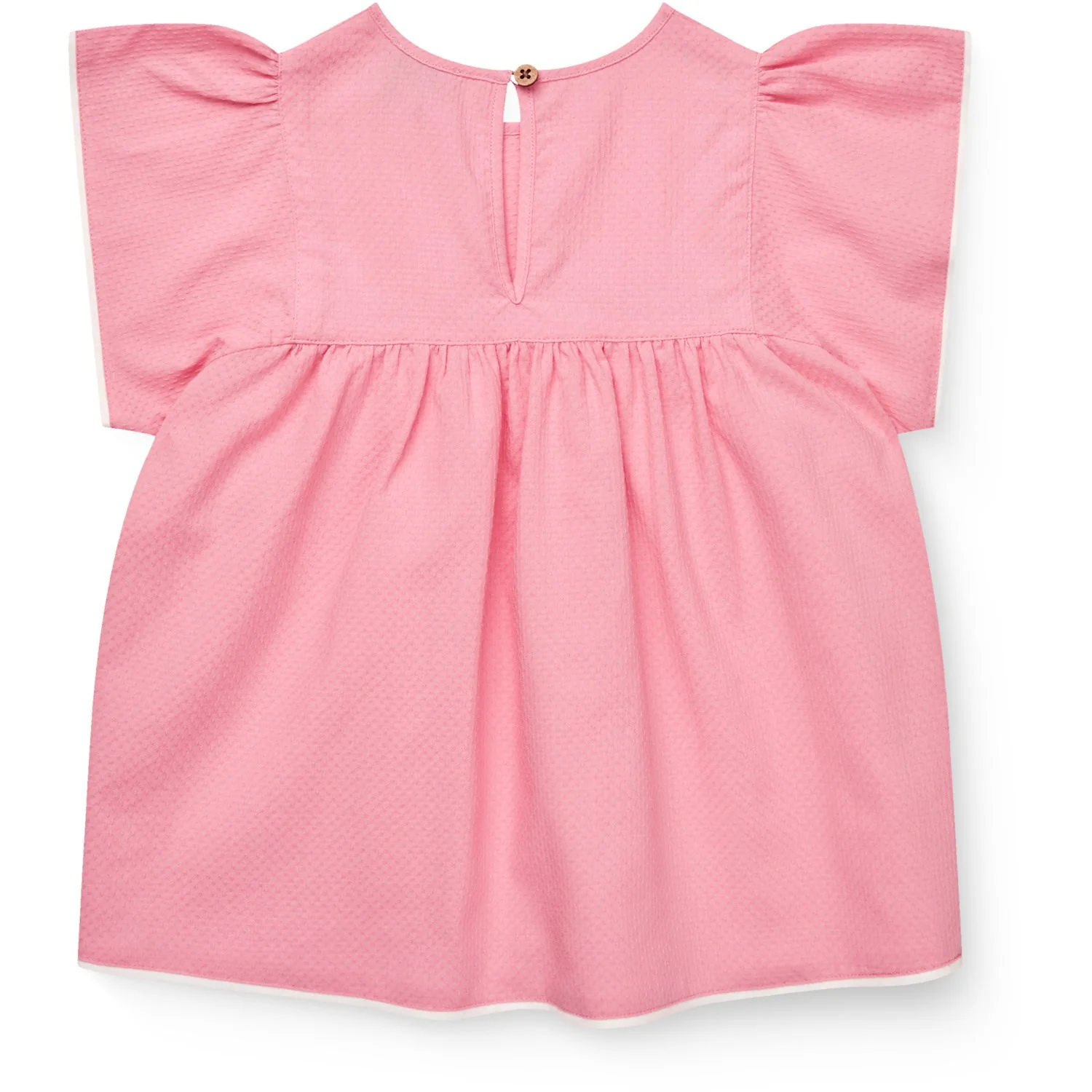 COPENHAGEN COLORS Pink Comb. Bluse W. Contrast Piping - Image 11
