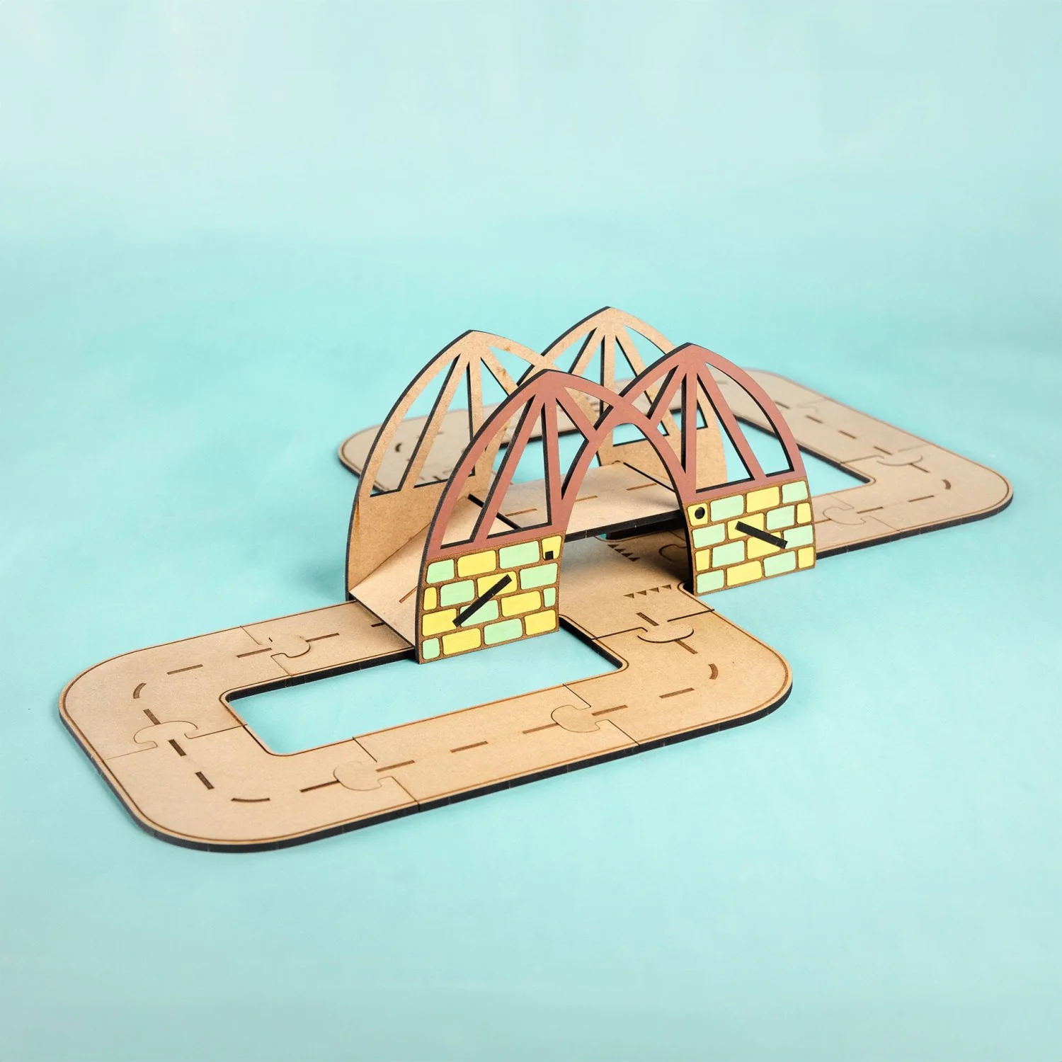 Crateit Town Wooden Legetøj Dreamy Drawbridge - Image 2