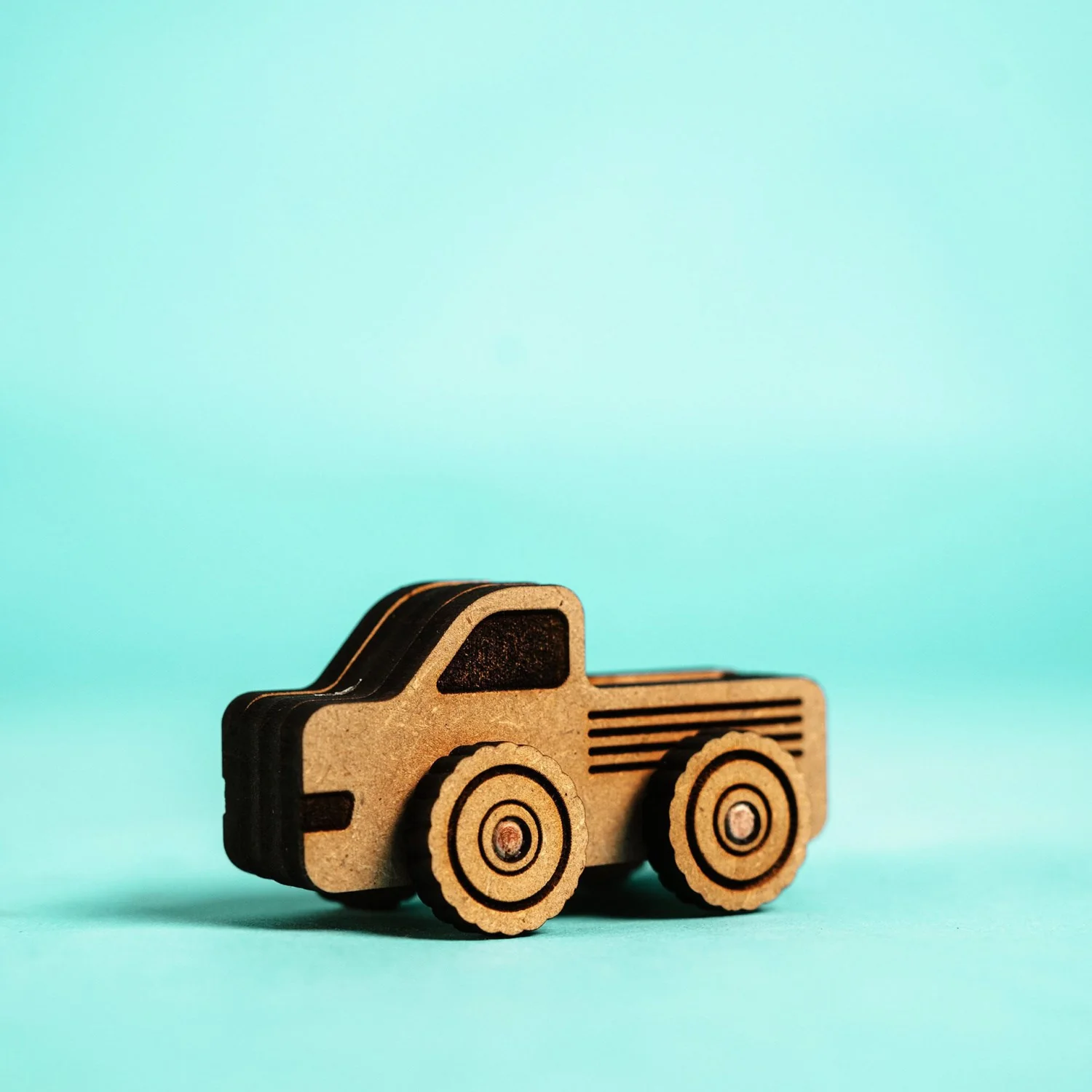 Crateit Town Wooden Legetøj Thunder Lastbil - Image 6