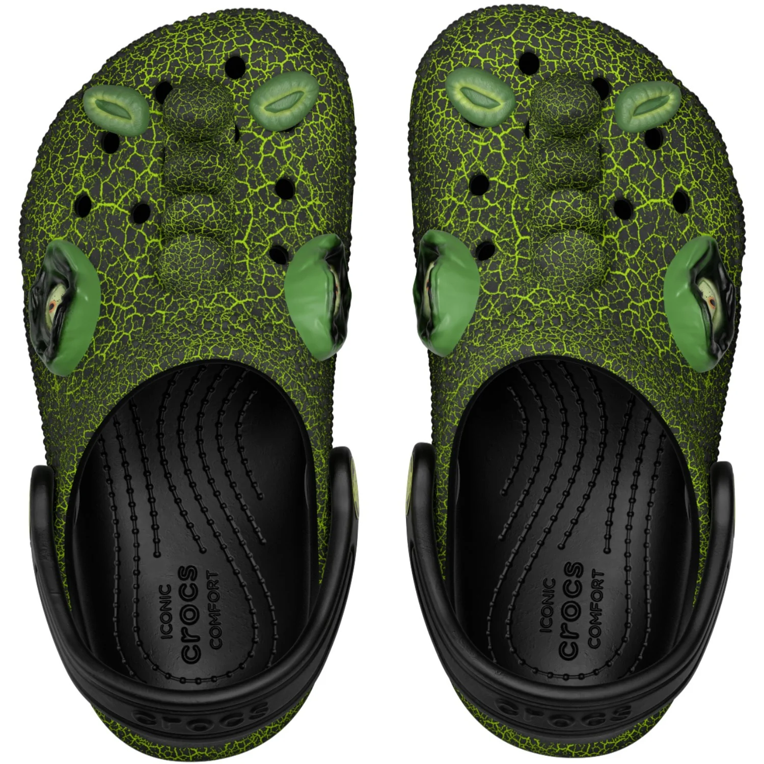 Crocs Black Classic IAM Scary Dino Clog - Image 12