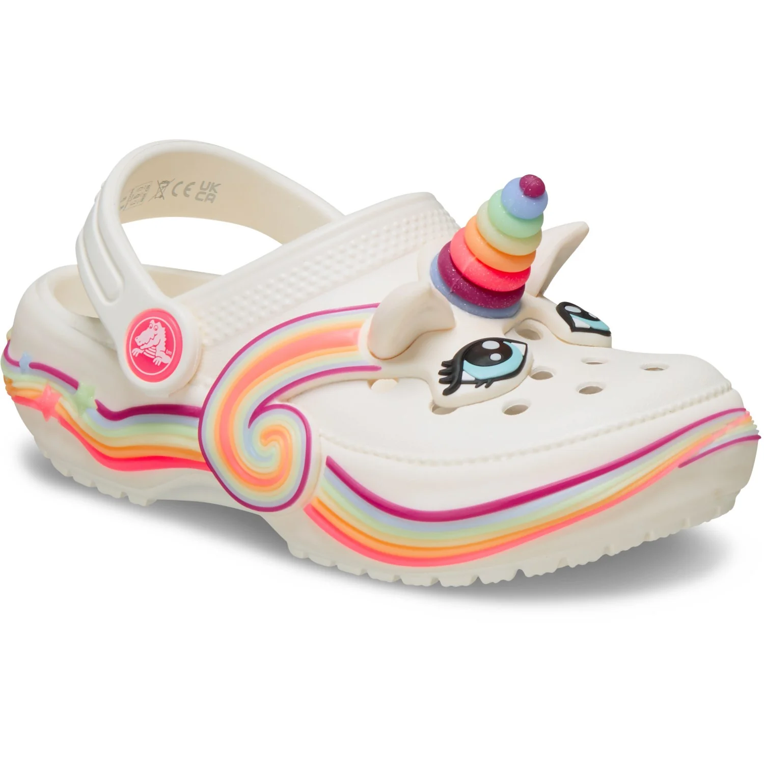Crocs Chalk Classic IAM Unicorn Lights CgT Chk - Image 5