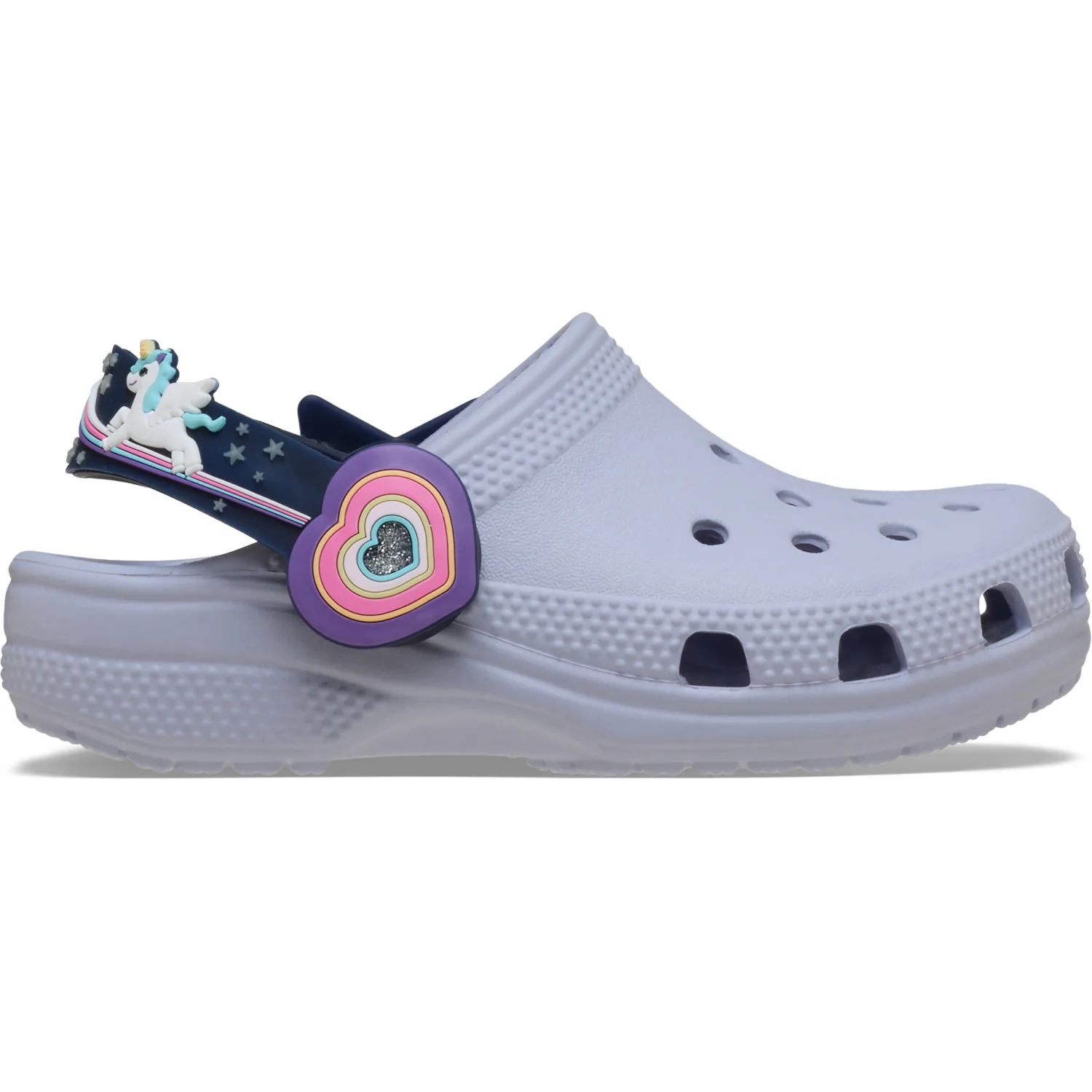 Crocs Frosted Grape Classic Imagination Lights Backstrap Clog - Image 3