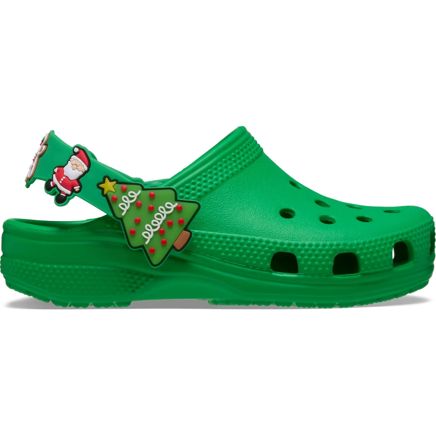 Crocs Grass Green Classic Holiday Icons Lights - Image 3