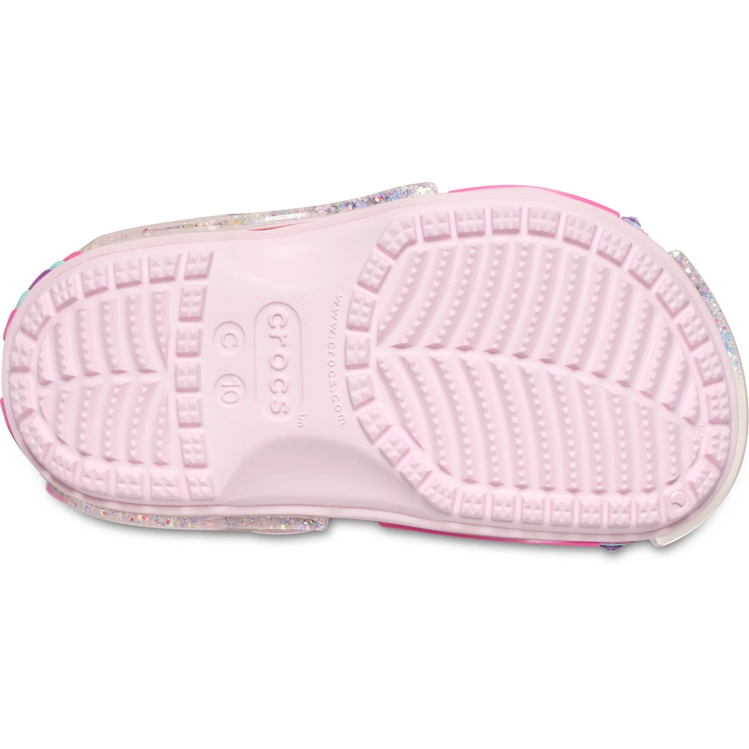 Crocs Pink Milk Classic Star Sprinkel Shaker Clog - Image 7