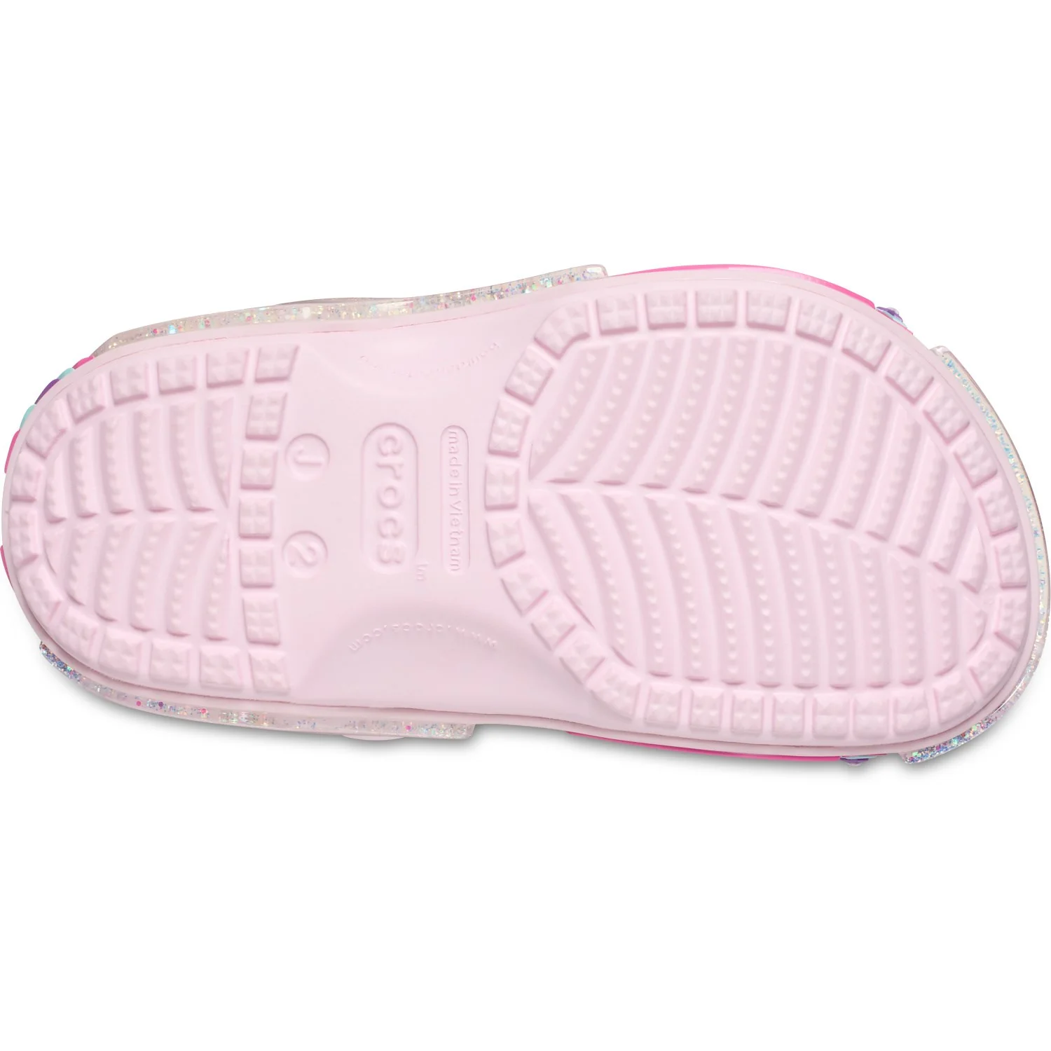 Crocs Pink Milk Classic Star Sprinkel Shaker Clog - Image 7
