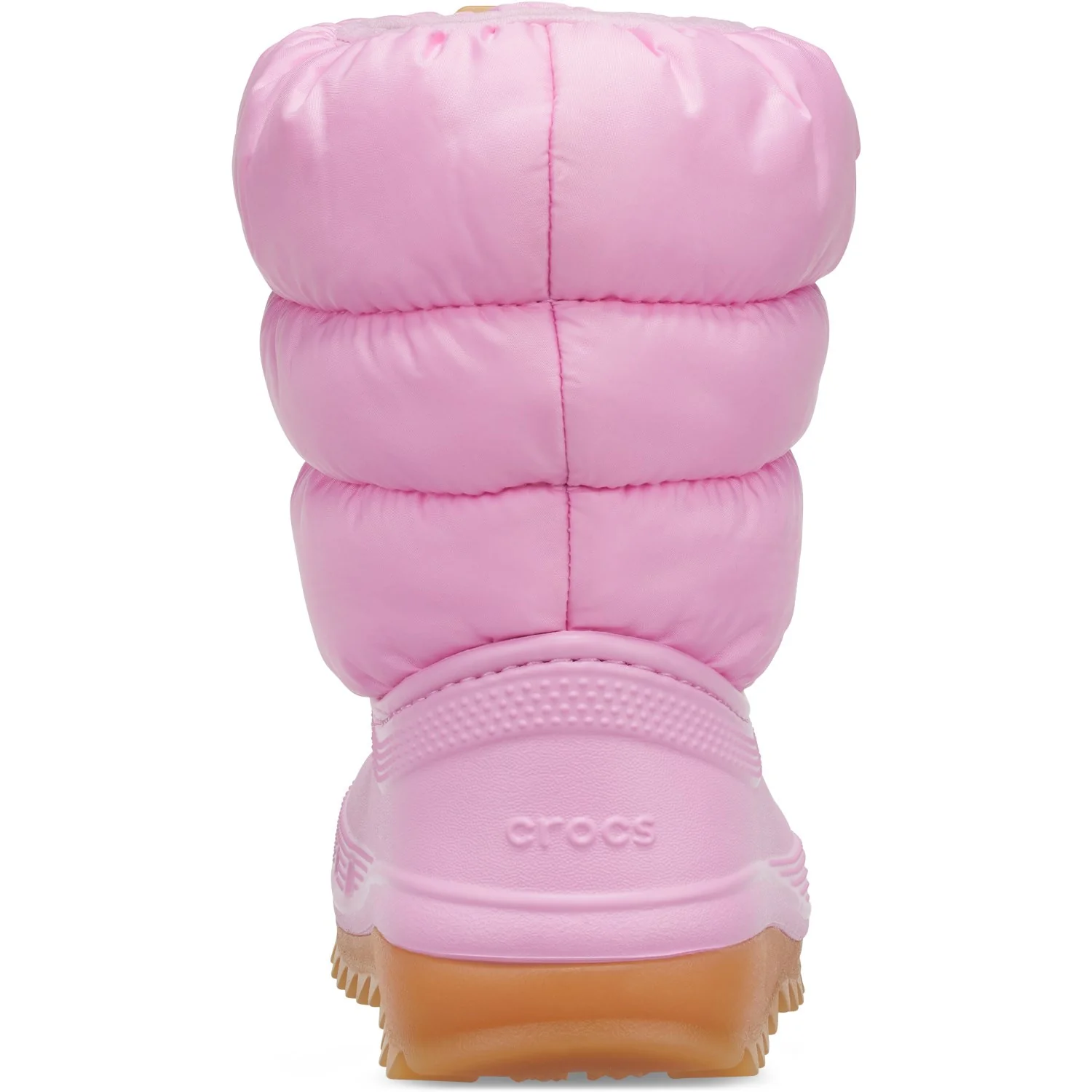 Crocs Pink Tweed/Gum Classic Neo Puff Støvle - Image 5