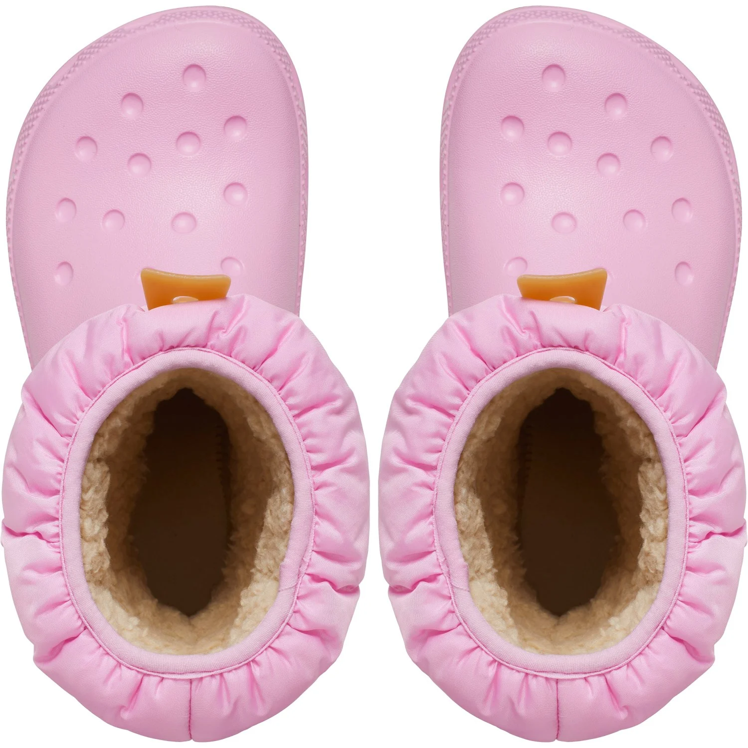 Crocs Pink Tweed/Gum Classic Neo Puff Støvle - Image 6