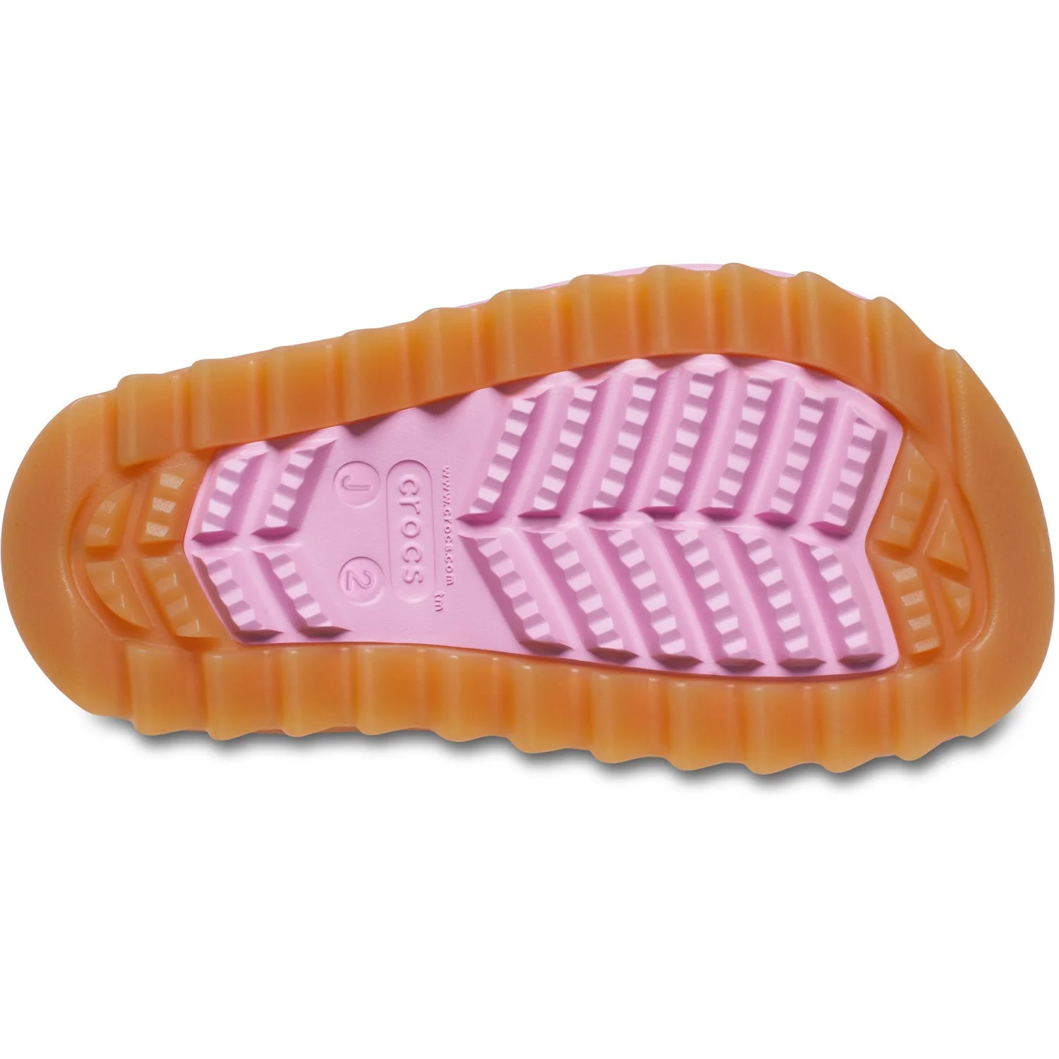 Crocs Pink Tweed/Gum Classic Neo Puff Støvle - Image 7