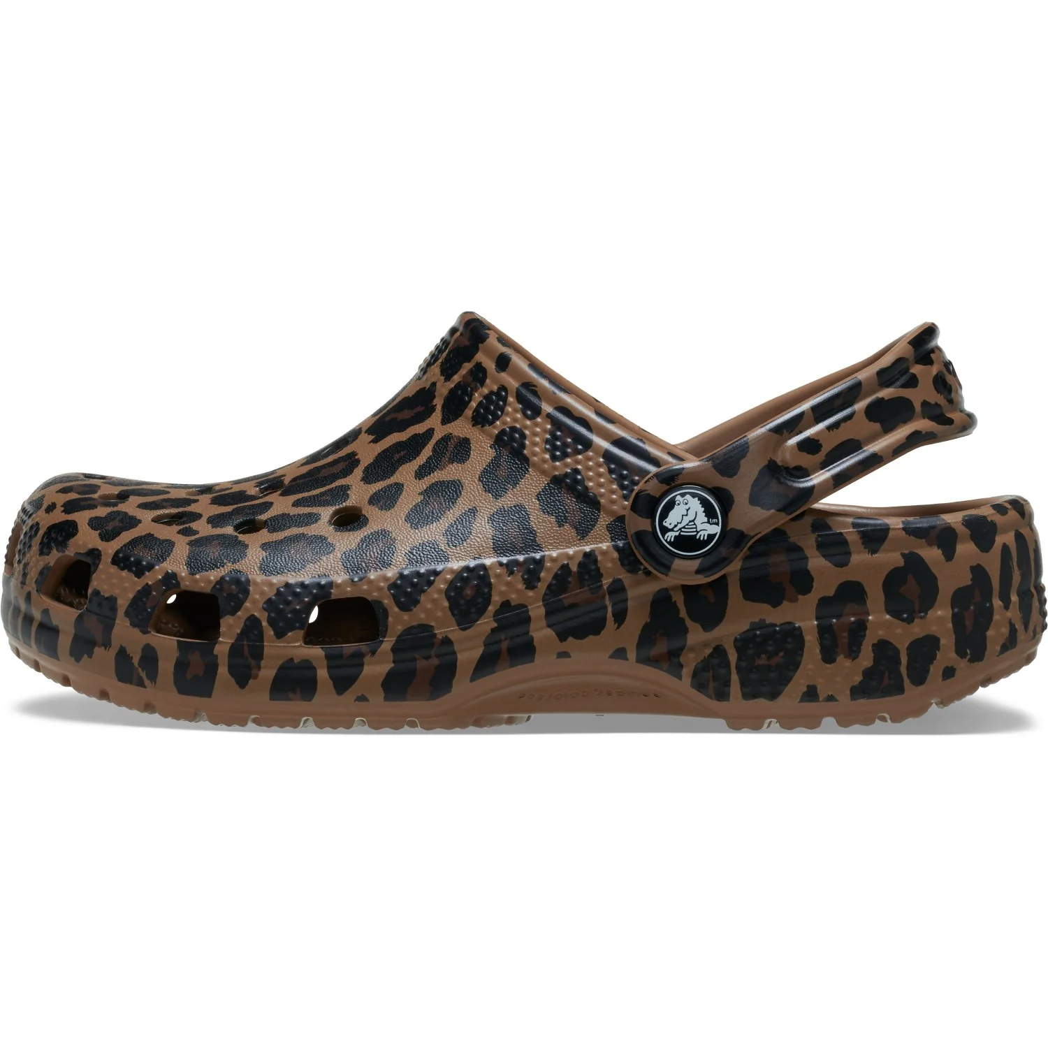 Crocs Sepia/Leopard Classic Animal Clog - Image 4