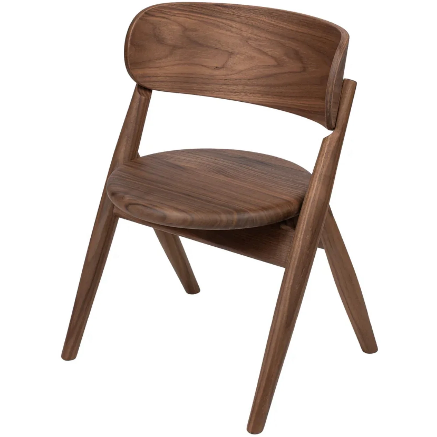 Curve Lab Walnut/Valnød Small Stol