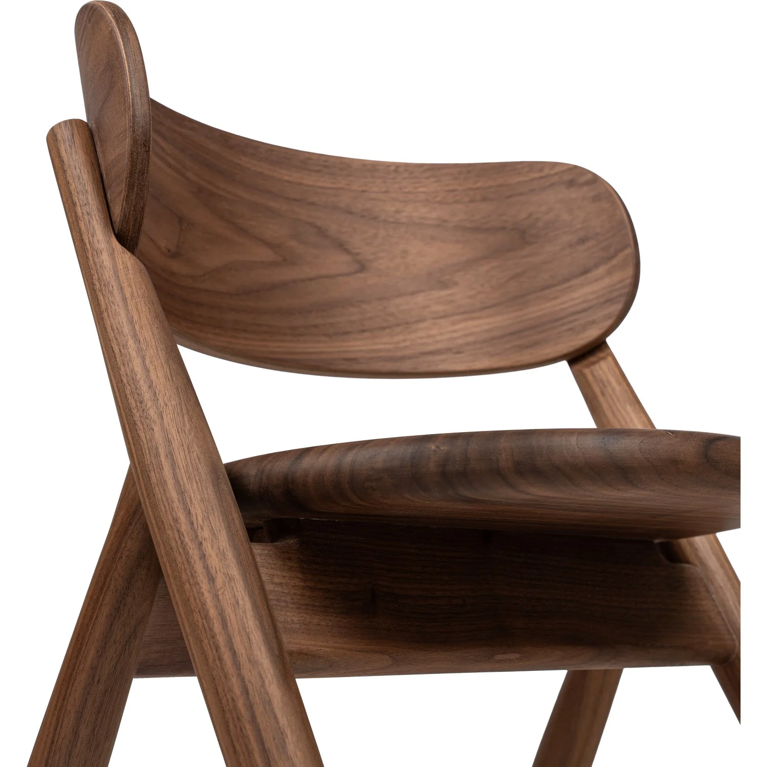 Curve Lab Walnut/Valnød Small Stol - Image 3