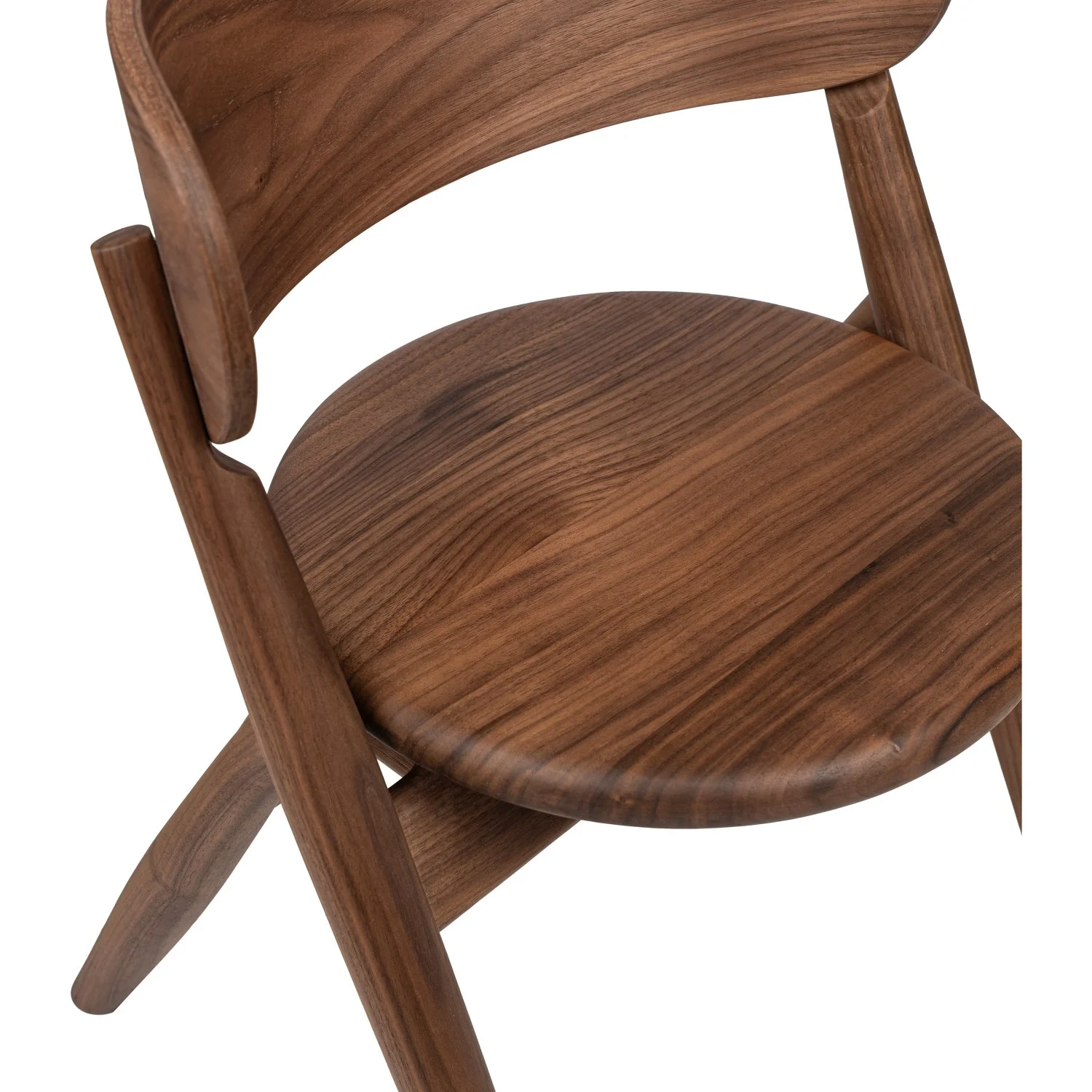 Curve Lab Walnut/Valnød Small Stol - Image 4