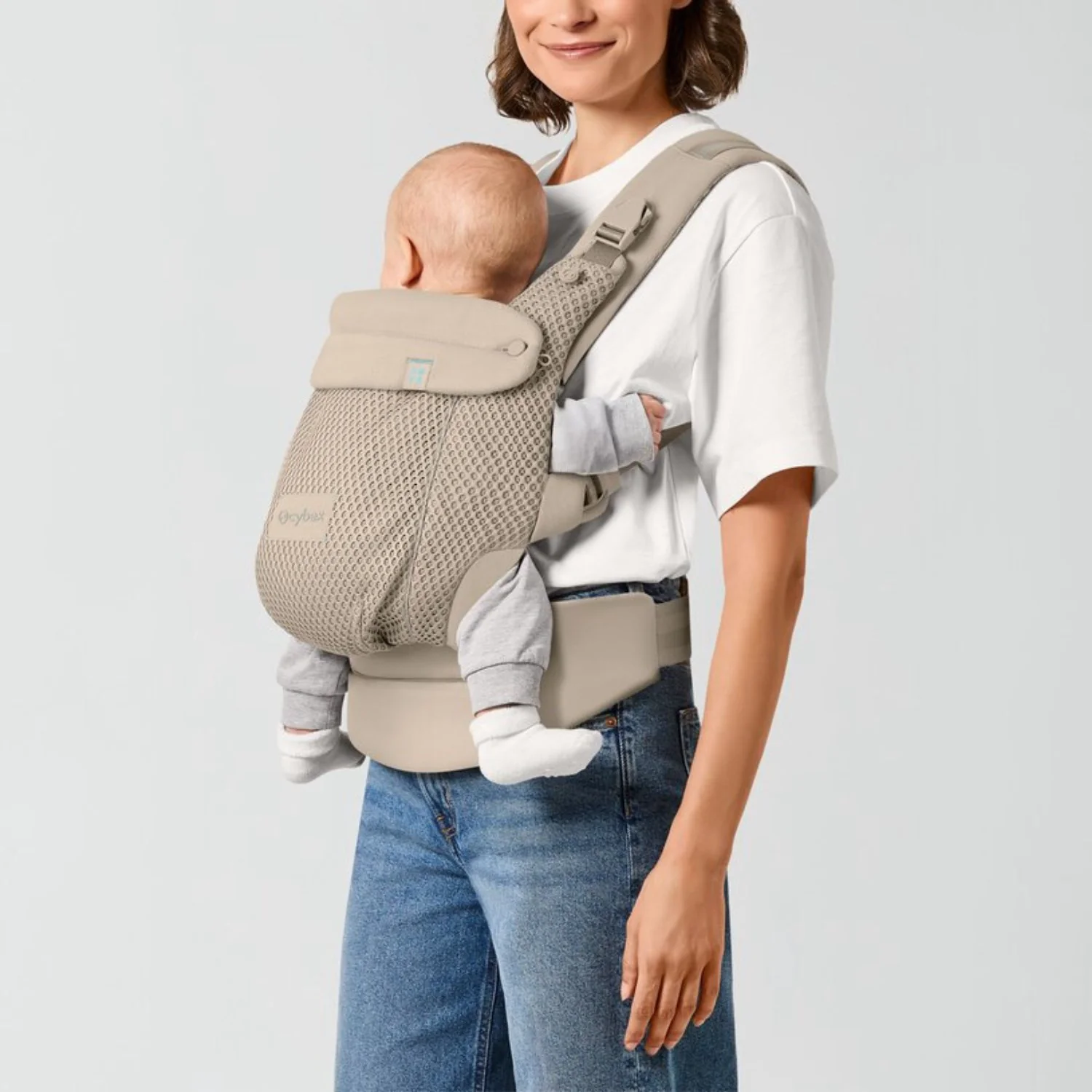 Cybex Almond Beige Amya Bæresele - Image 3