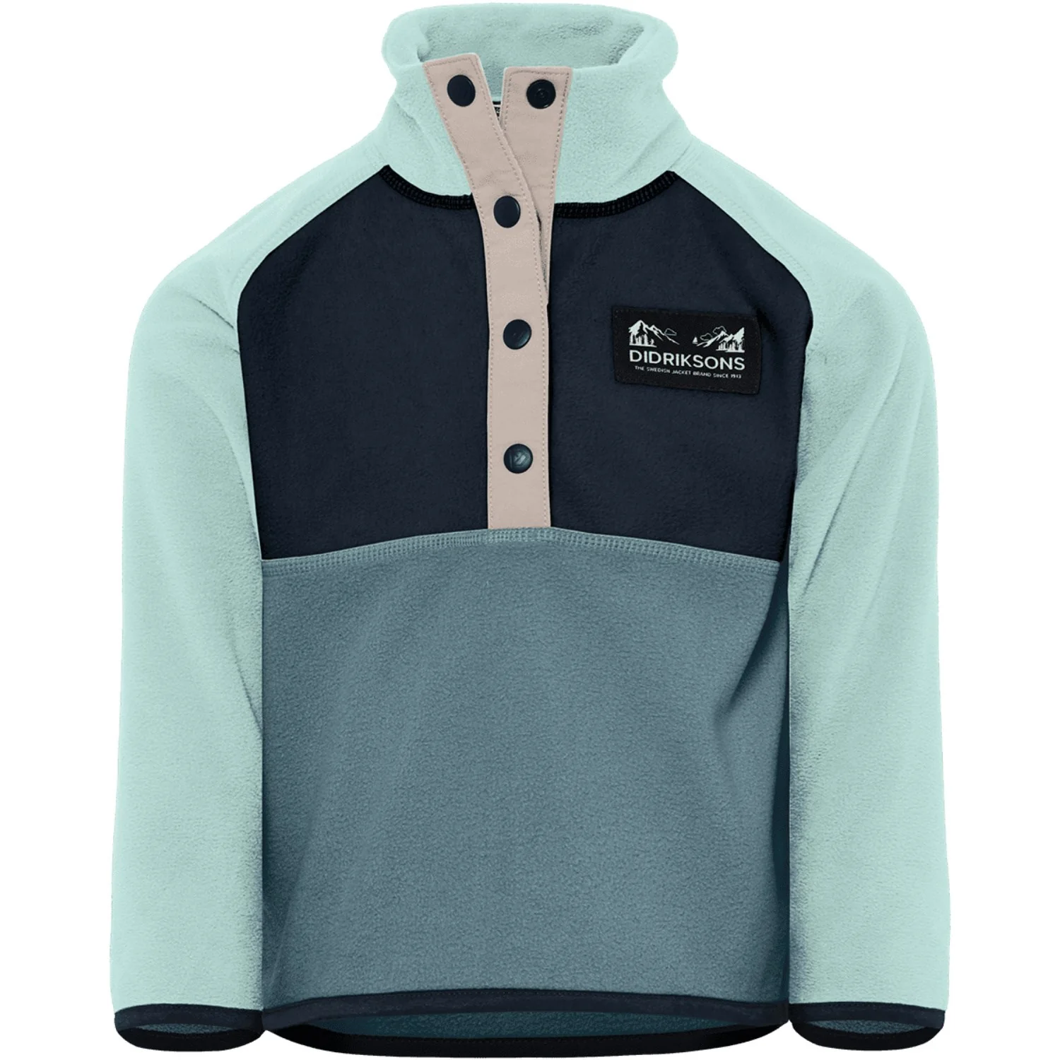 Didriksons Factory Blue Monte Kids Half Bu 5