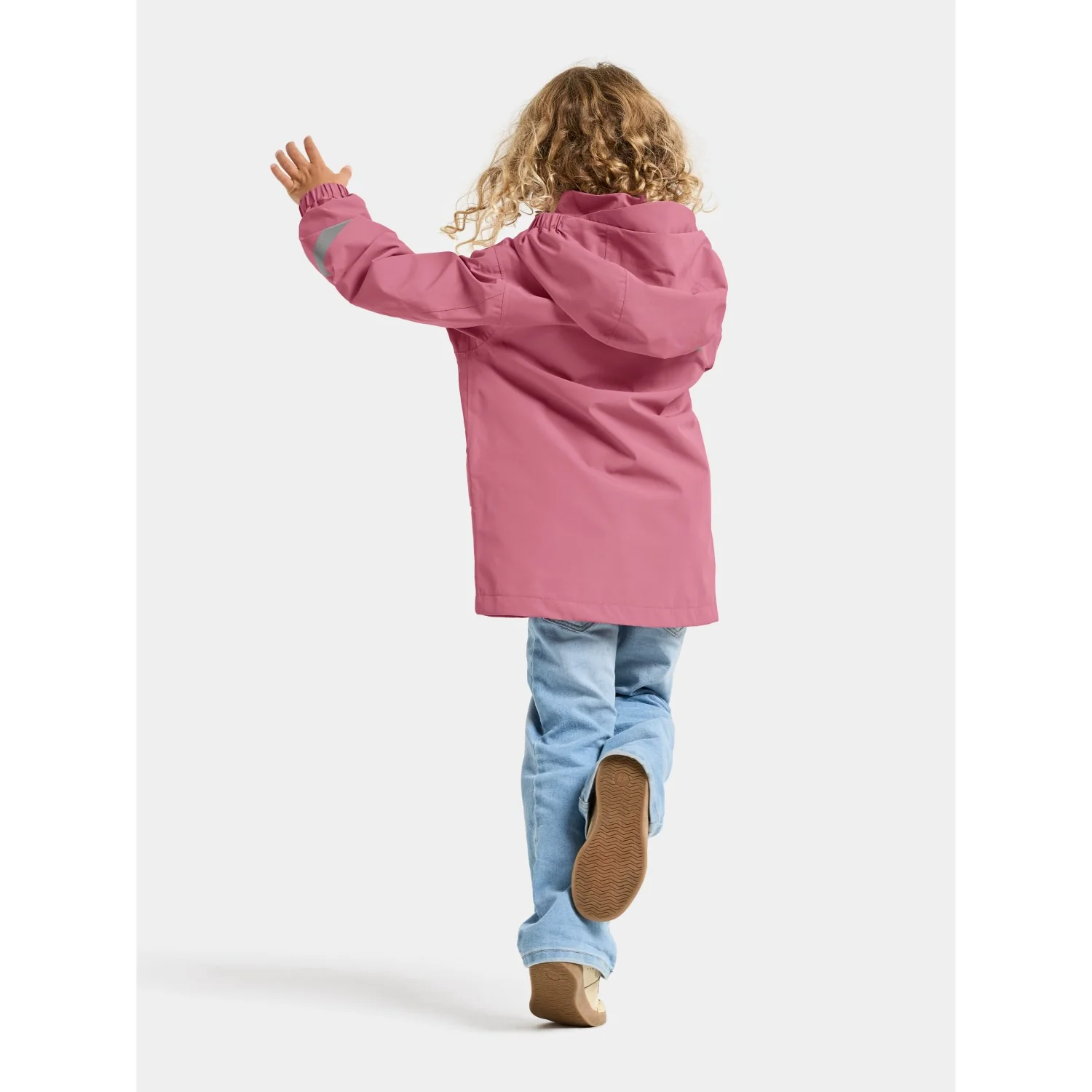 Didriksons Heather Pink Norma Kids Jkt 3 - Image 8