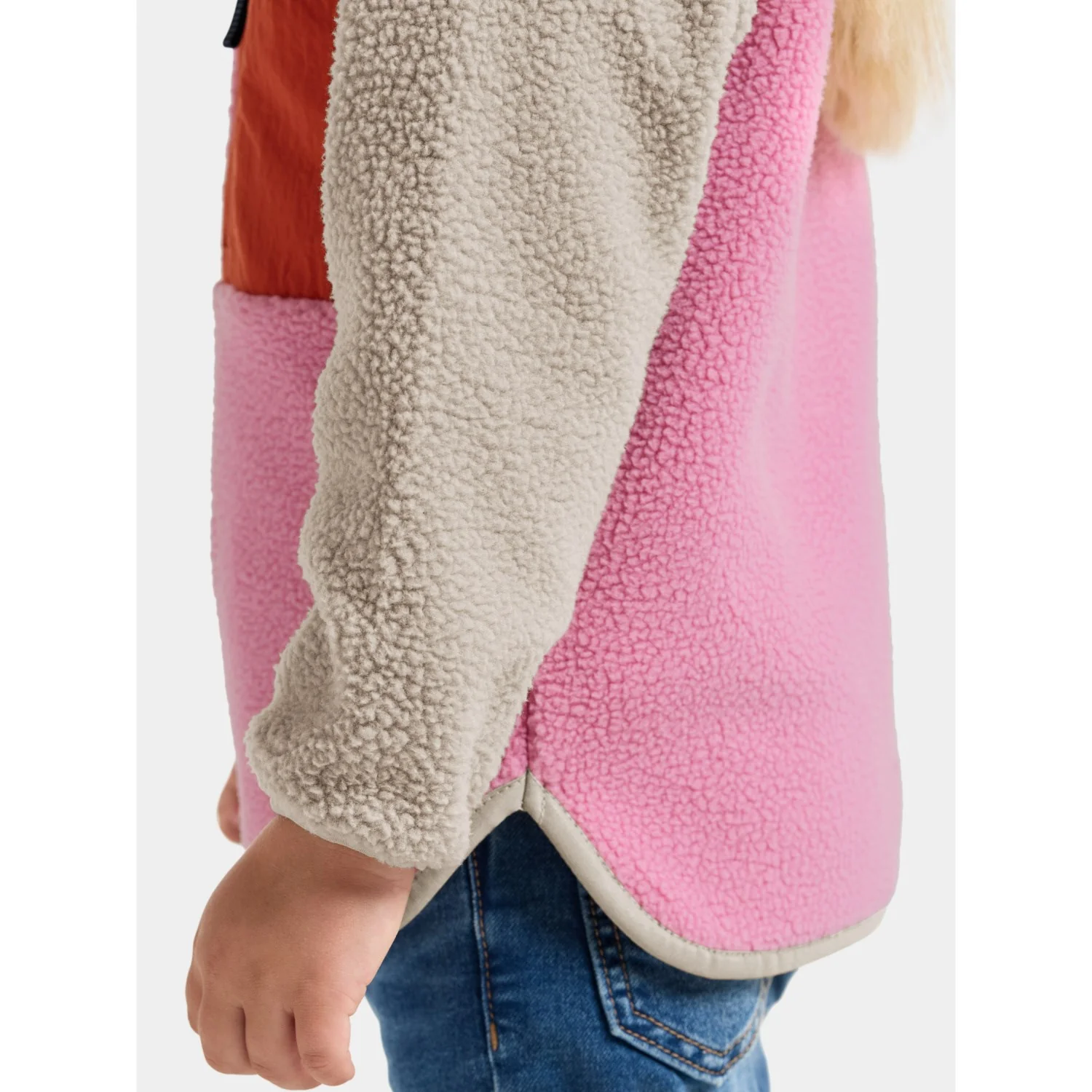 Didriksons Light Heather Pi Anten Kids Fullzip - Image 5