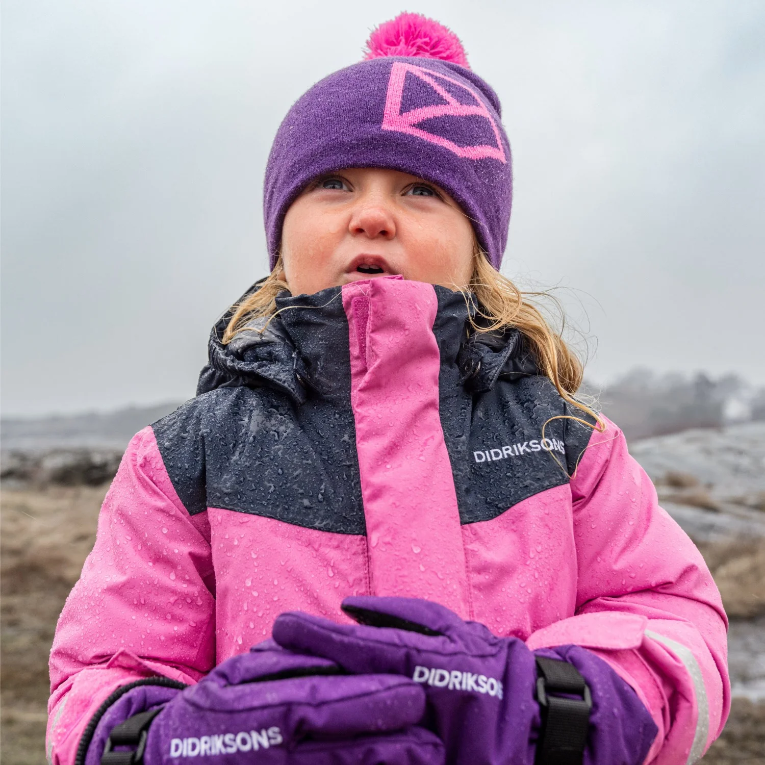 Didriksons Sweet Pink Skare Kids Sæt - Image 20