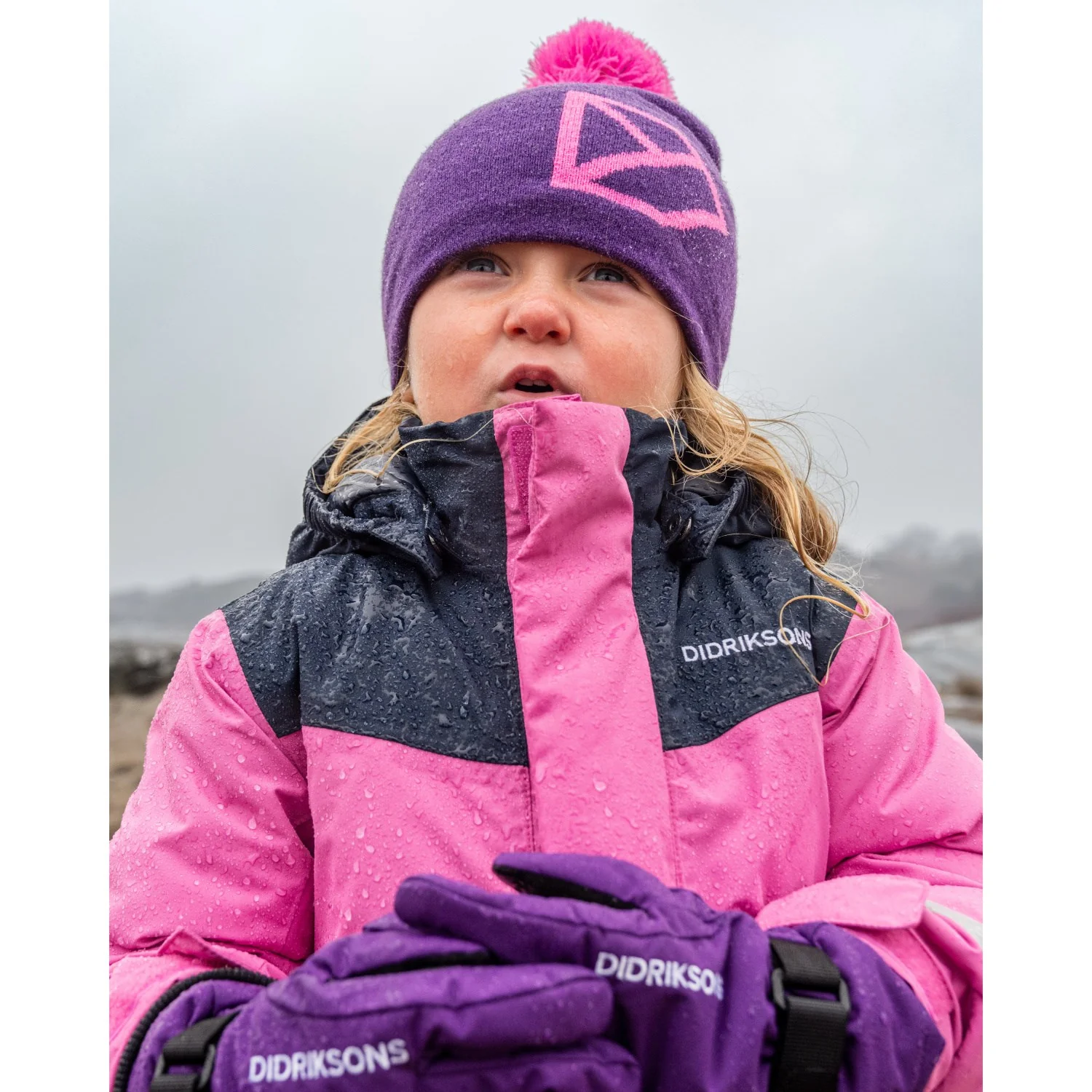 Didriksons Sweet Pink Skare Kids Sæt - Image 21