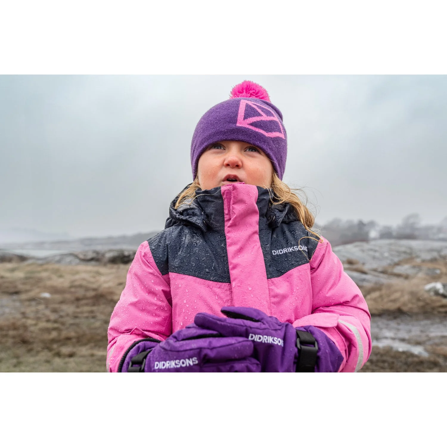 Didriksons Sweet Pink Skare Kids Sæt - Image 32