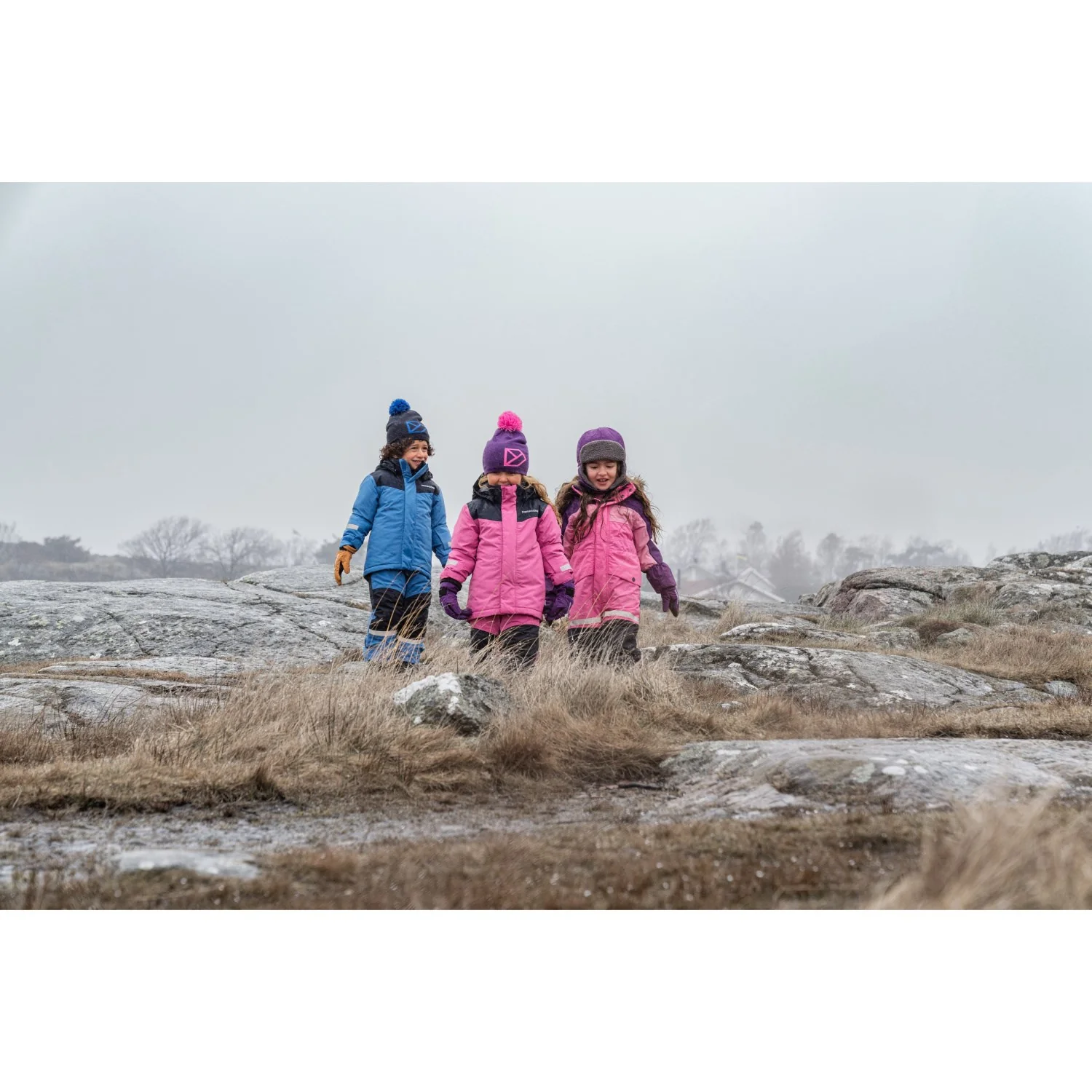 Didriksons Sweet Pink Skare Kids Sæt - Image 33