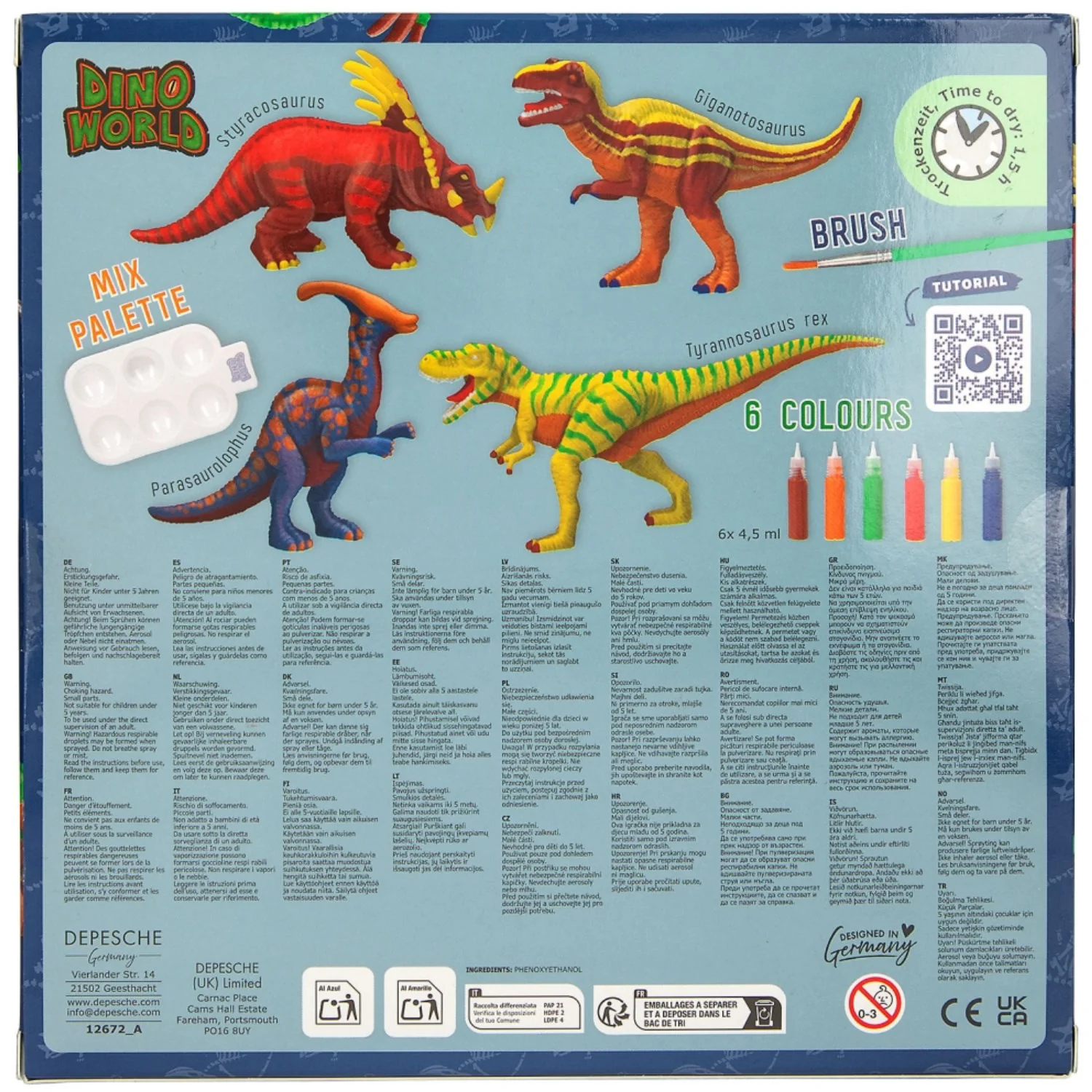 Dino World + Action DIY Colour Your Dino - Image 7