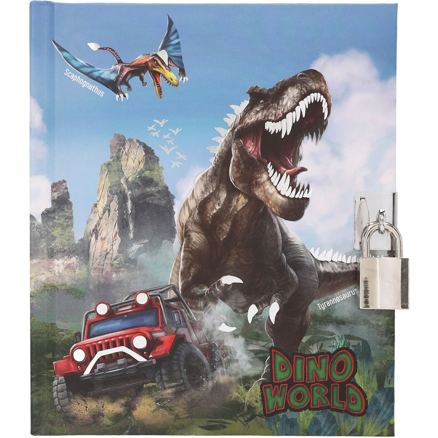 Dino World Dagbog Med LĂĄs - Image 5