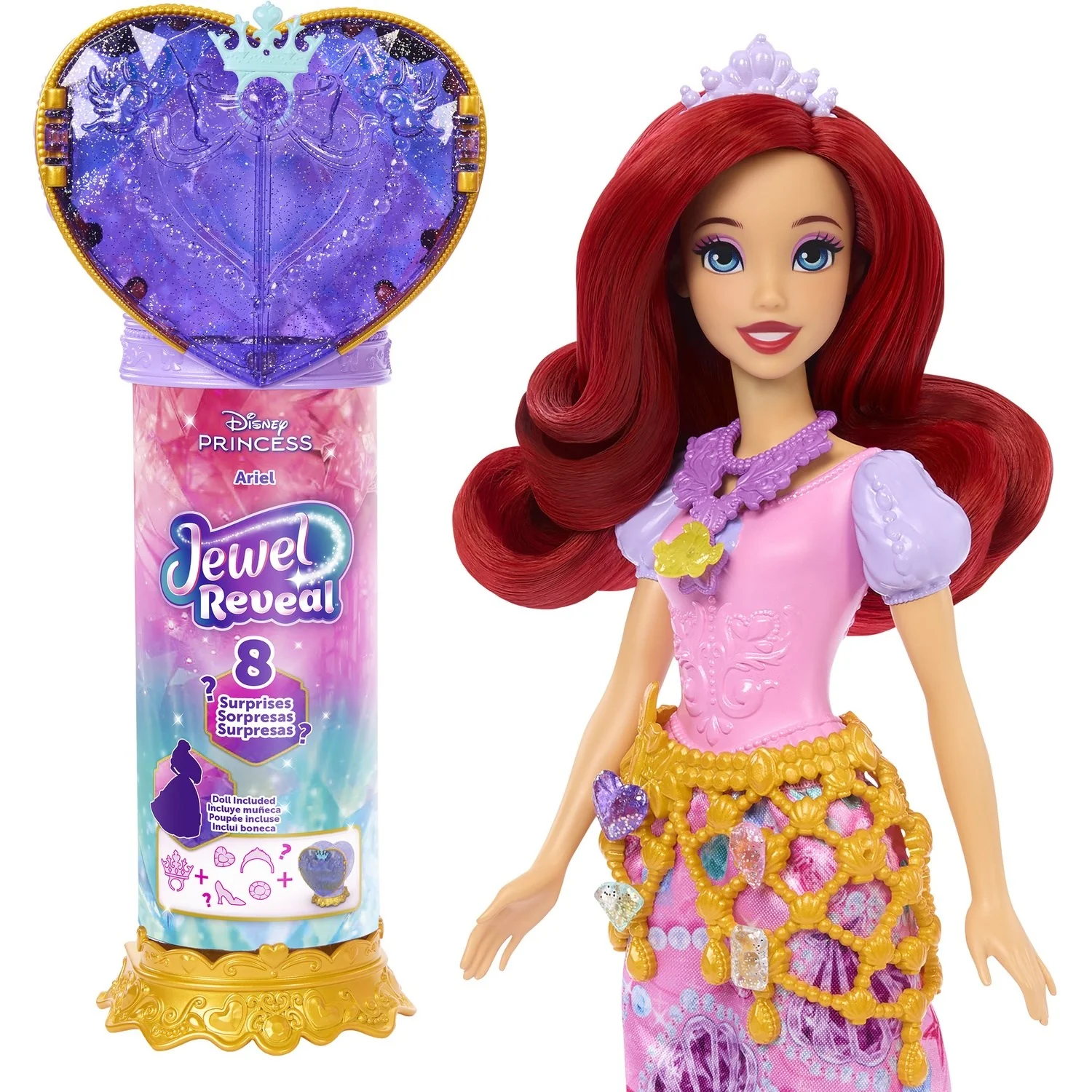 Disney Princess Mode-dukke Afslør Ariel - Image 7