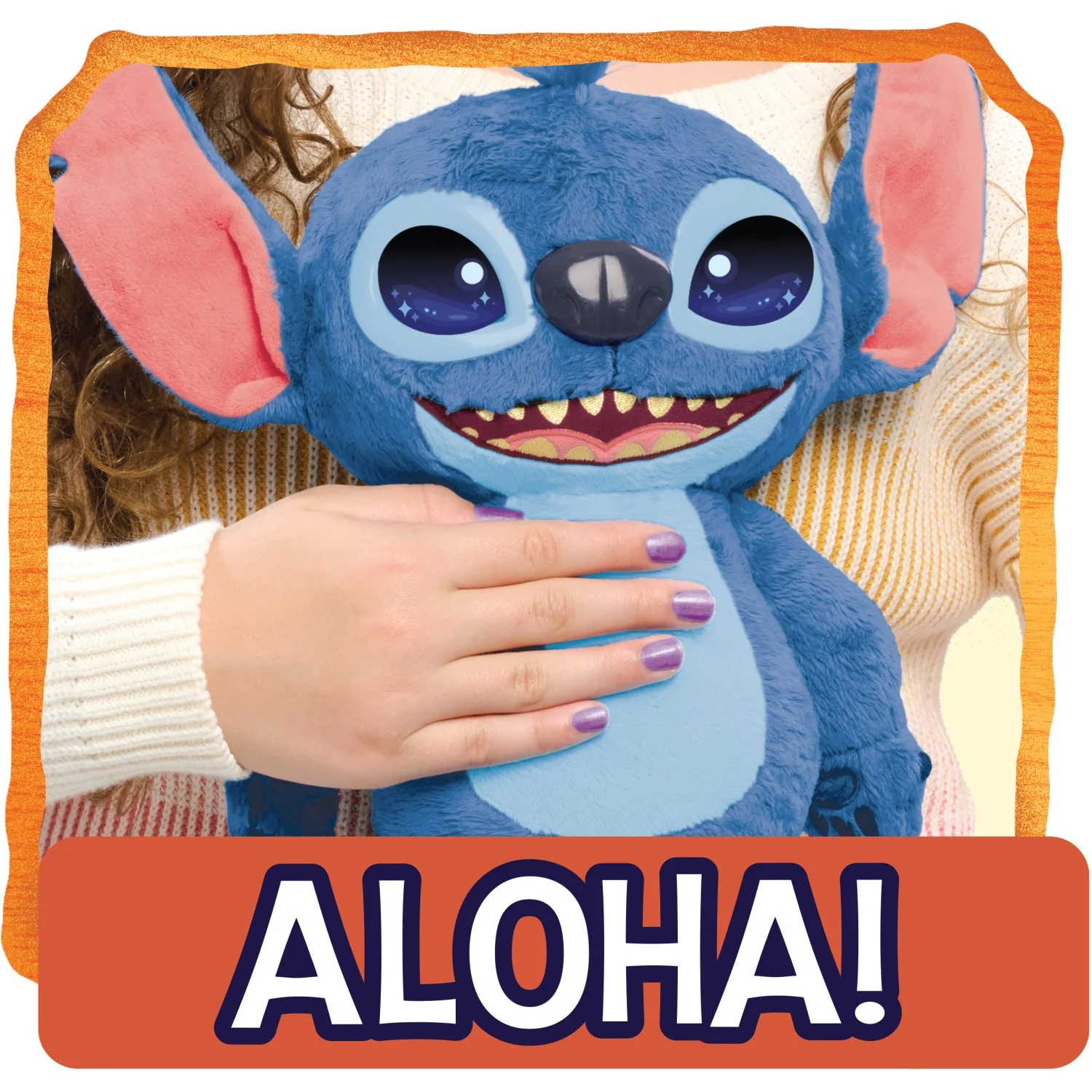 Disney Stitch Movie Emotive Eye Feature Plys 27 Cm - Image 14