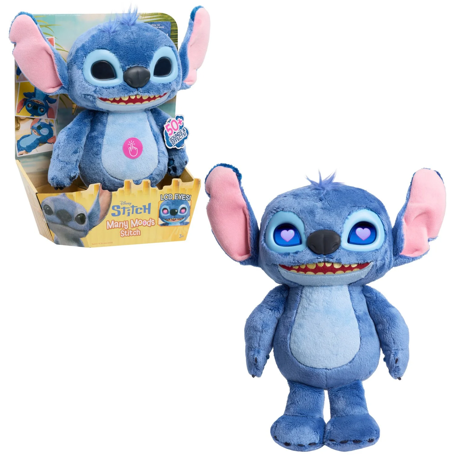 Disney Stitch Movie Emotive Eye Feature Plys 27 Cm - Image 26