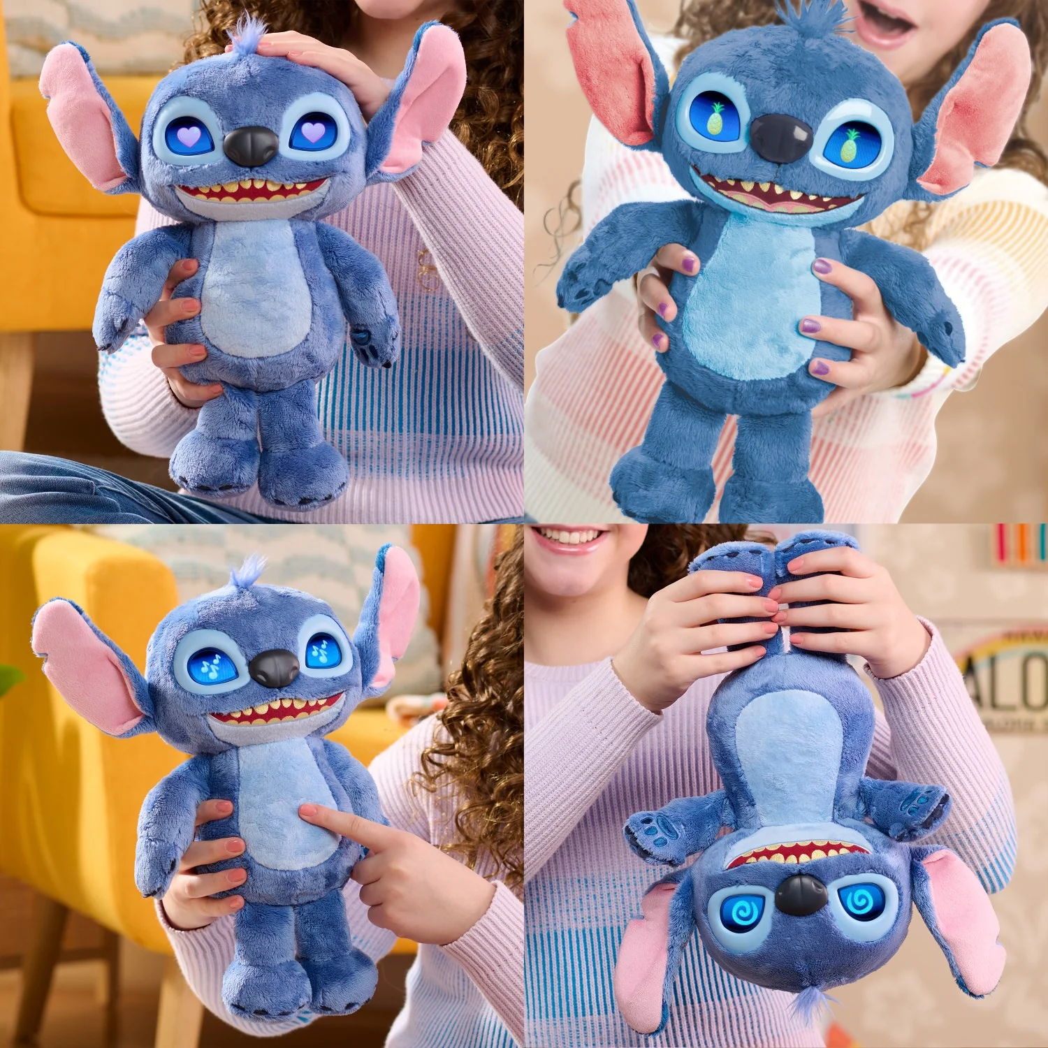 Disney Stitch Movie Emotive Eye Feature Plys 27 Cm - Image 6