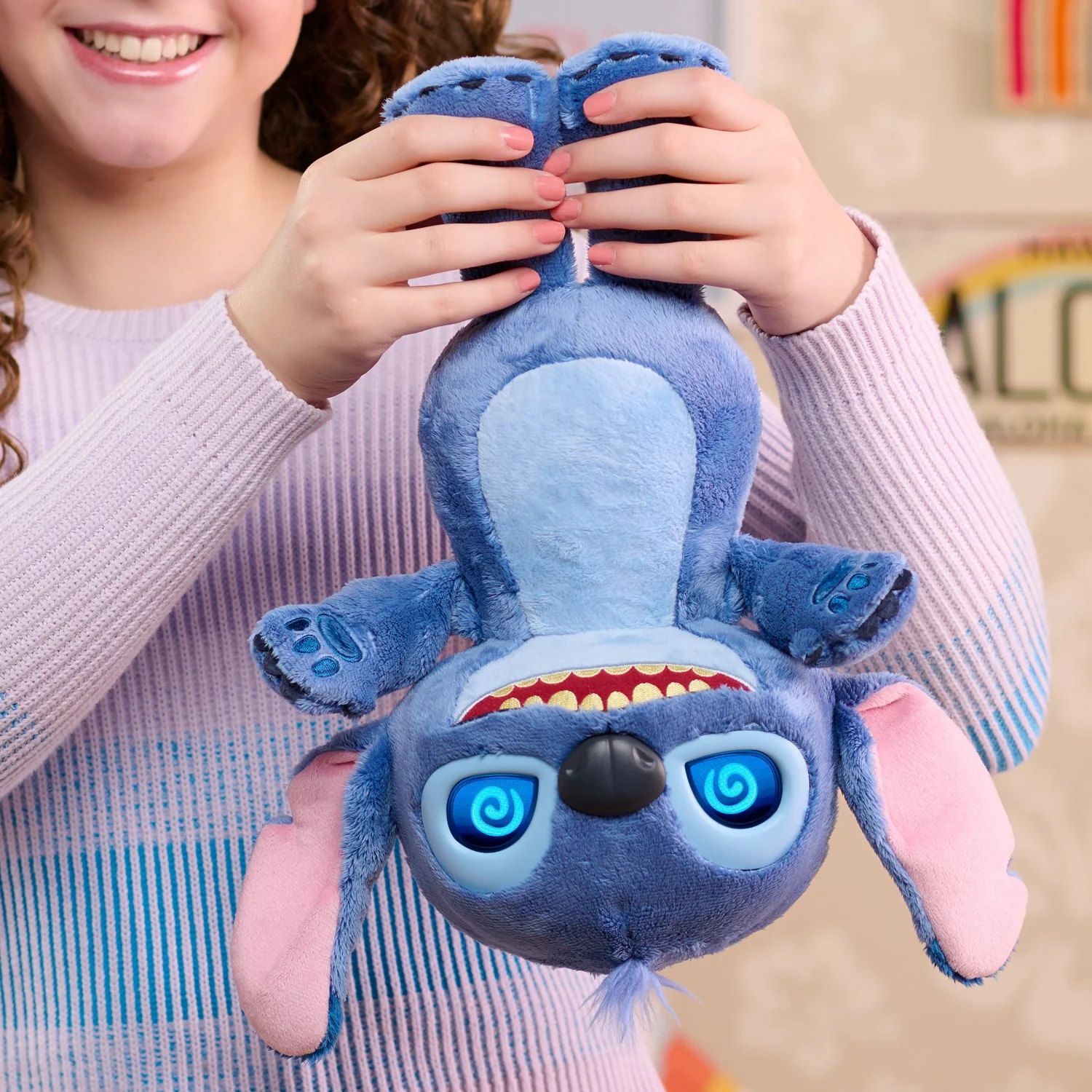 Disney Stitch Movie Emotive Eye Feature Plys 27 Cm - Image 9