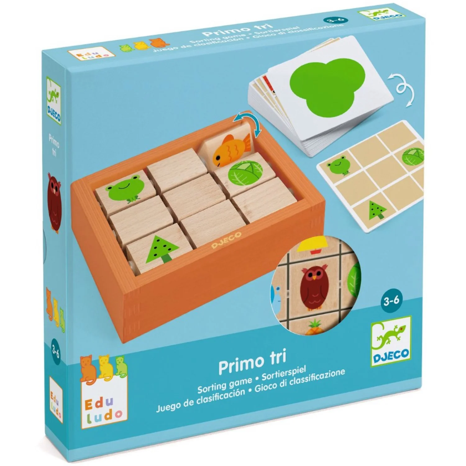Djeco Primo-Tri Sorteringsspil
