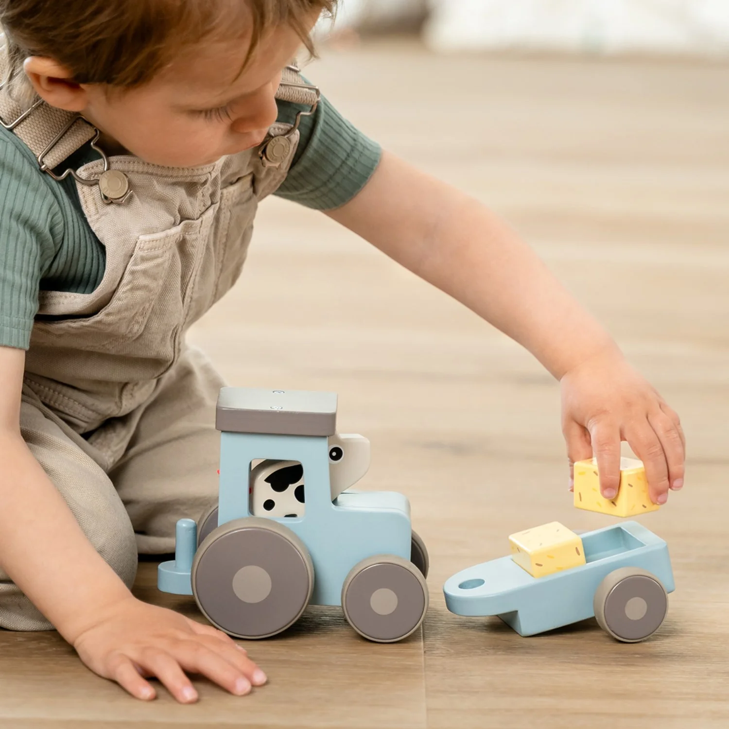 DonebyDeer Blue Tiny Farm Traktor Dotti - Image 3
