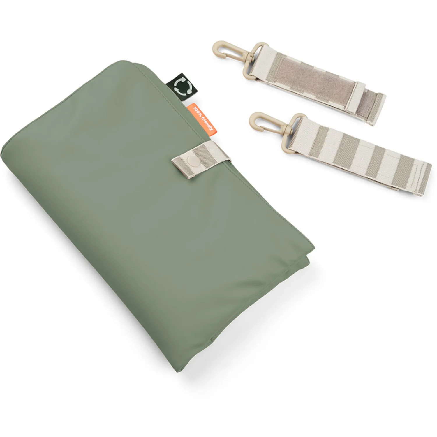 DonebyDeer Green Quiltet Pusletaske - Image 13
