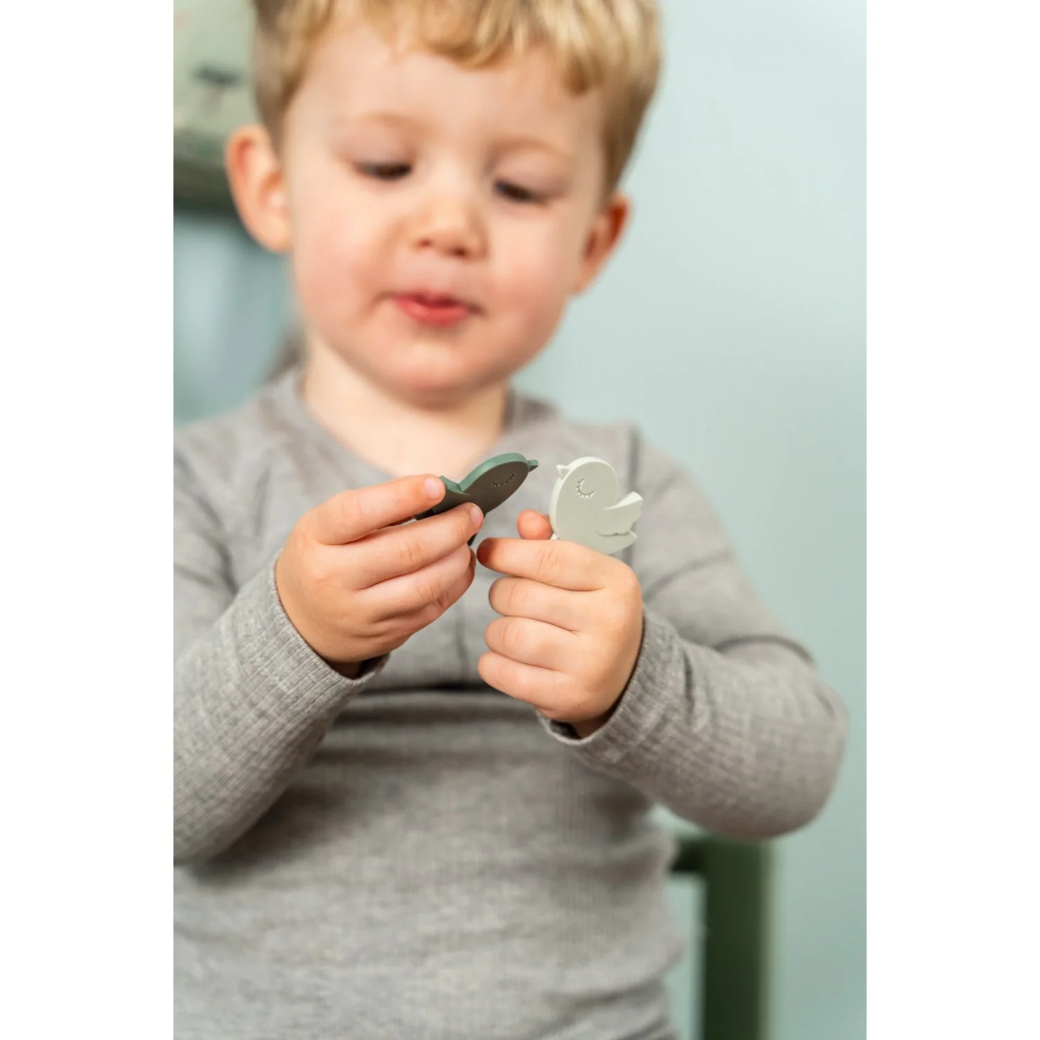 DonebyDeer Green Tiny Trails Tiny Madkasse Med Snack Picks - Image 8