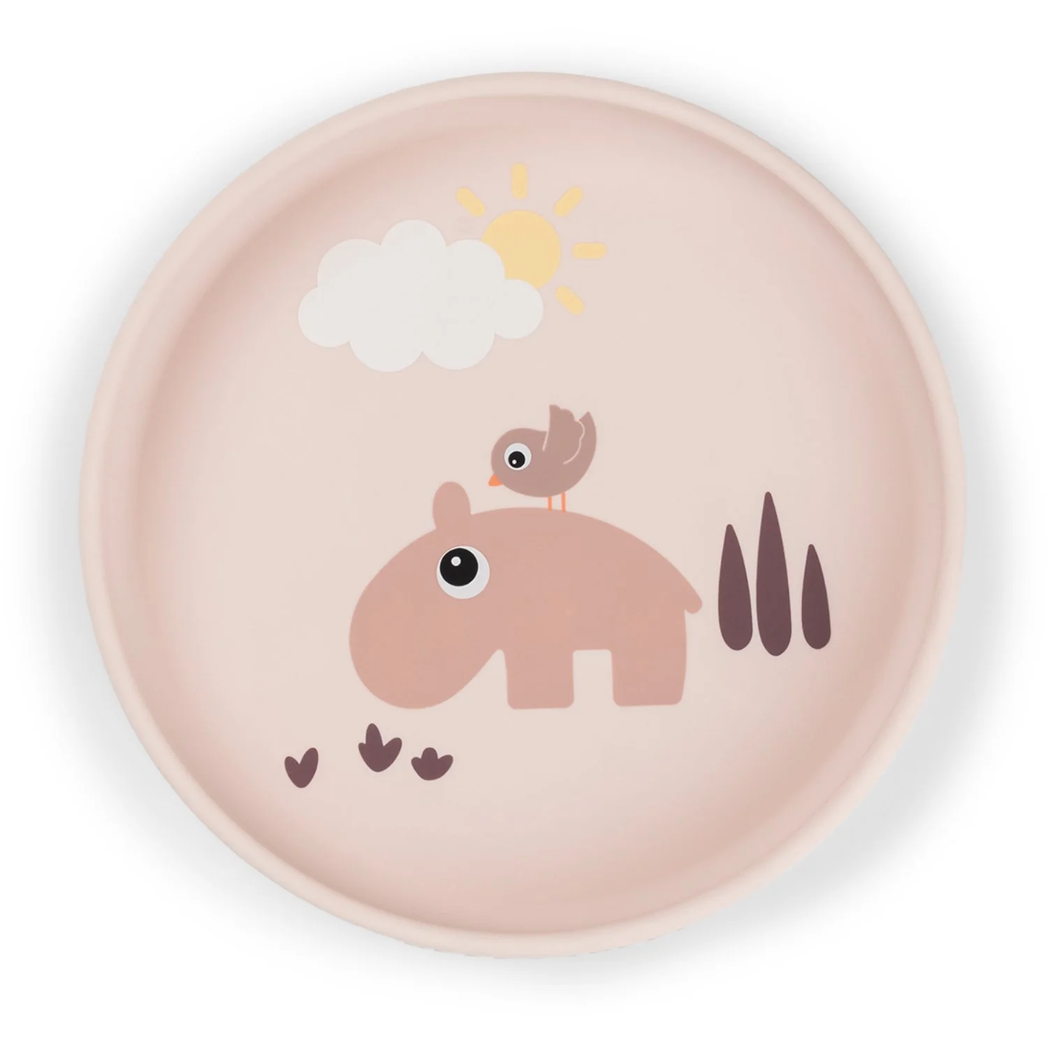 DonebyDeer Playground Powder Silikone Stick&Stay Tallerken