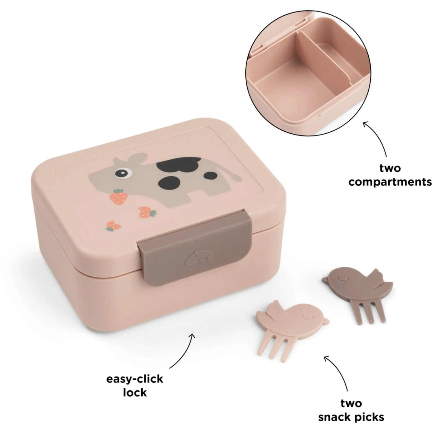 DonebyDeer Powder Tiny Farm Tiny Madkasse Med Snack Picks - Image 12