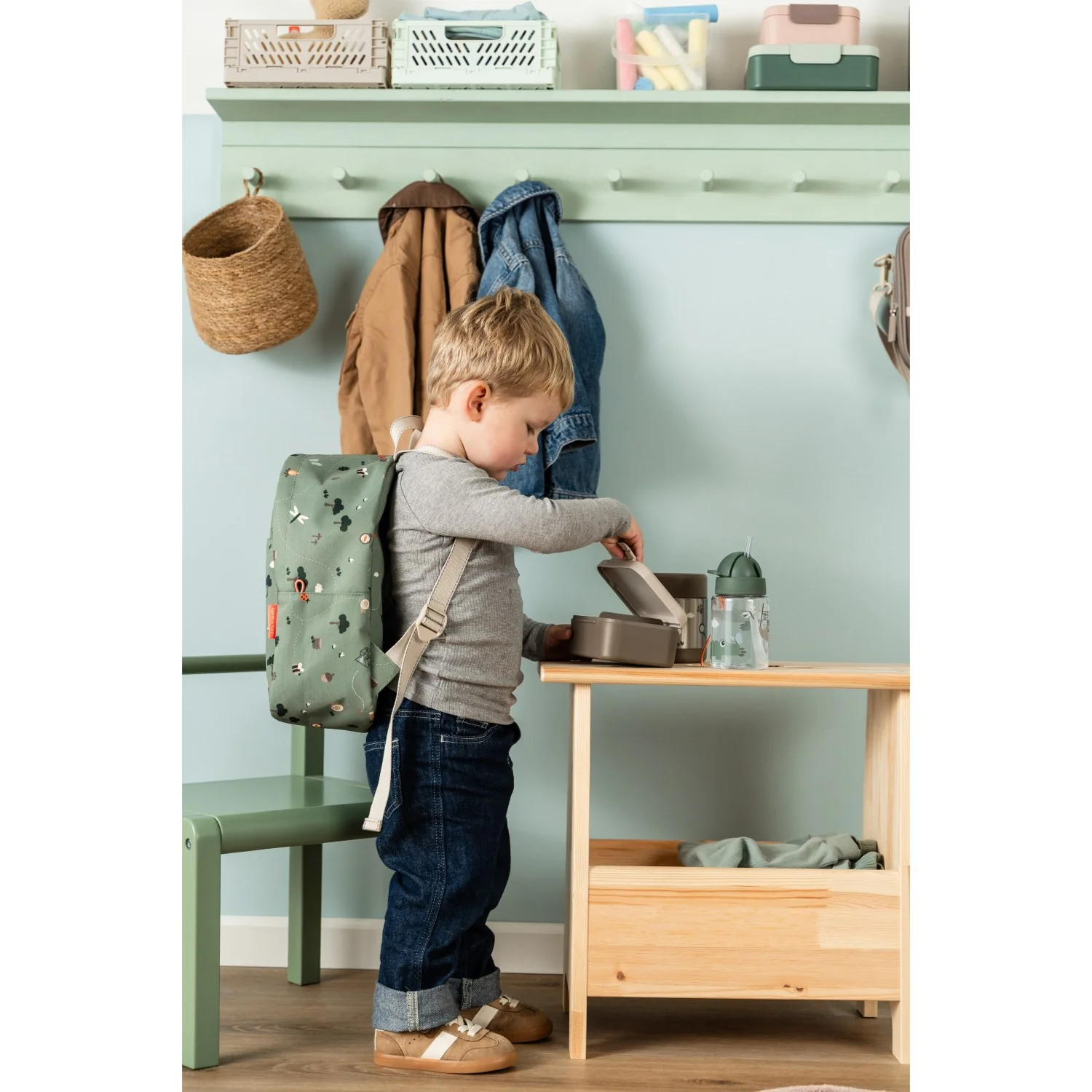 DonebyDeer Sand Tiny Trails Tiny Madkasse Med Snack Picks - Image 10