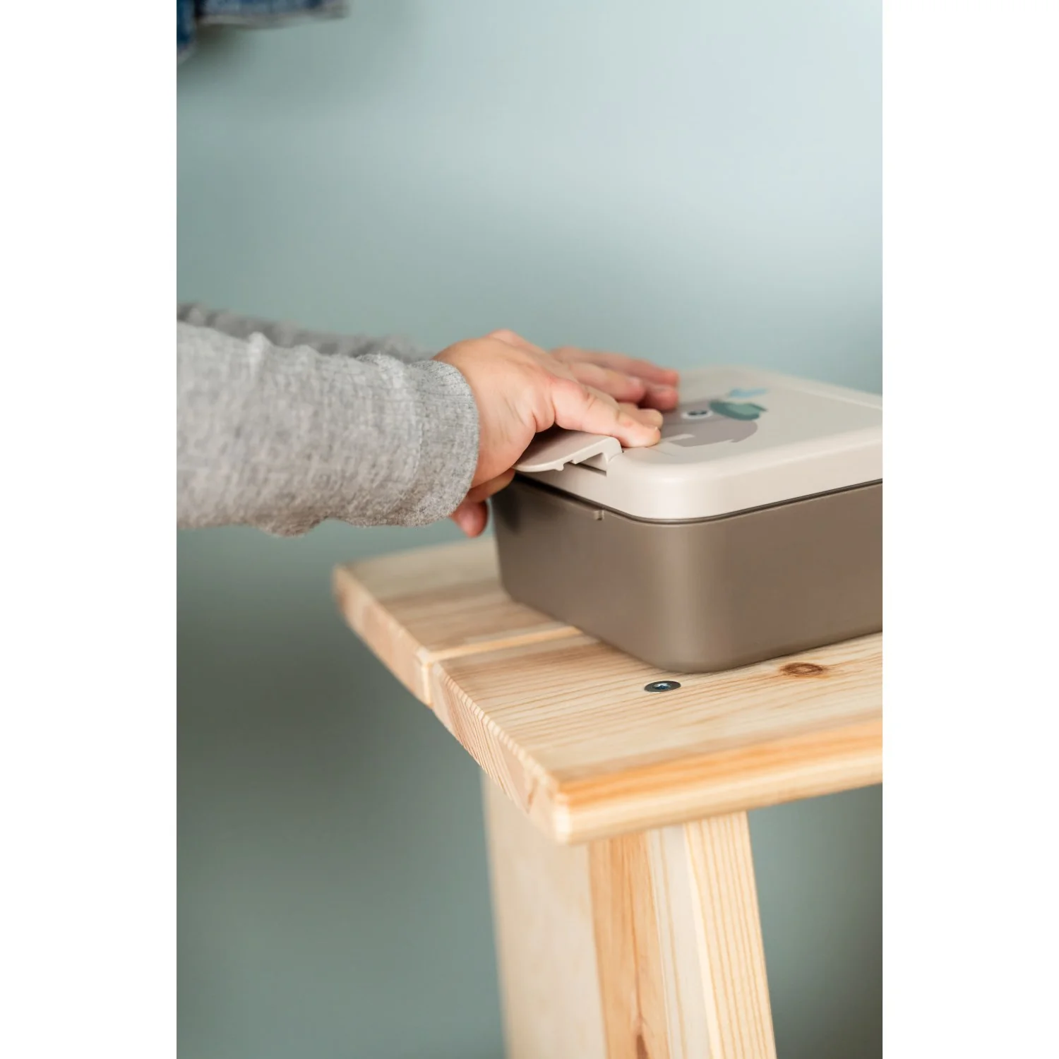 DonebyDeer Sand Tiny Trails Tiny Madkasse Med Snack Picks - Image 3