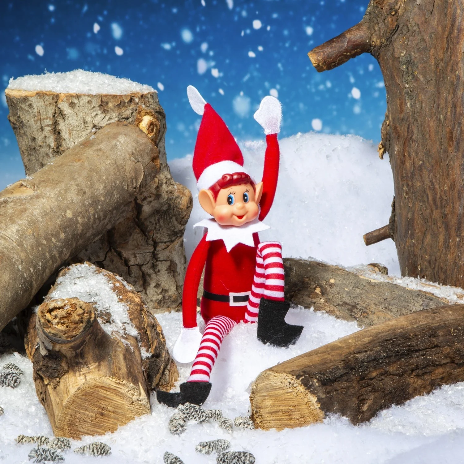 Elves Behavin' Badley Elfie Elf Doll 30cm CDU - Image 2