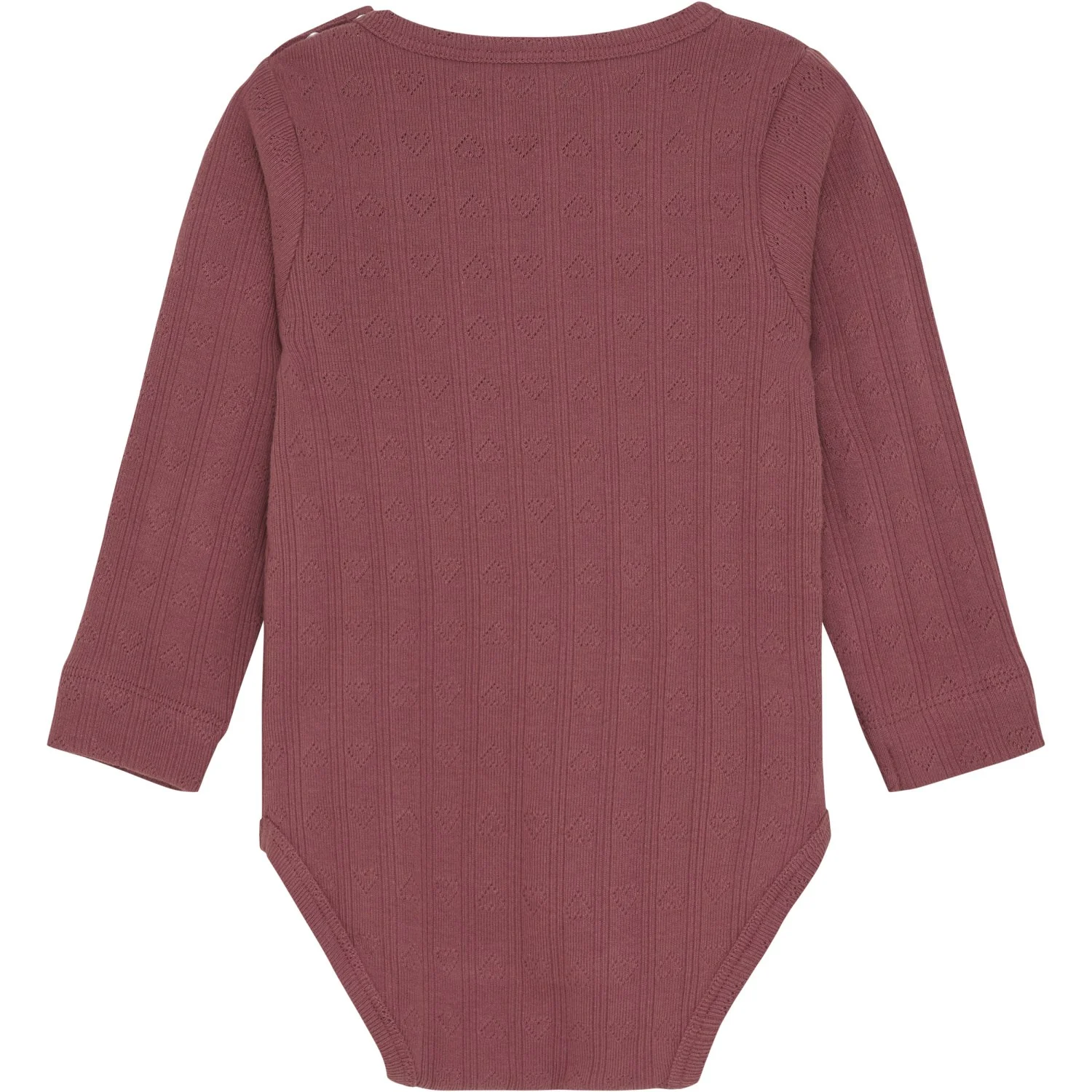 En Fant Roan Rouge Body Ls Pointelle - Image 2