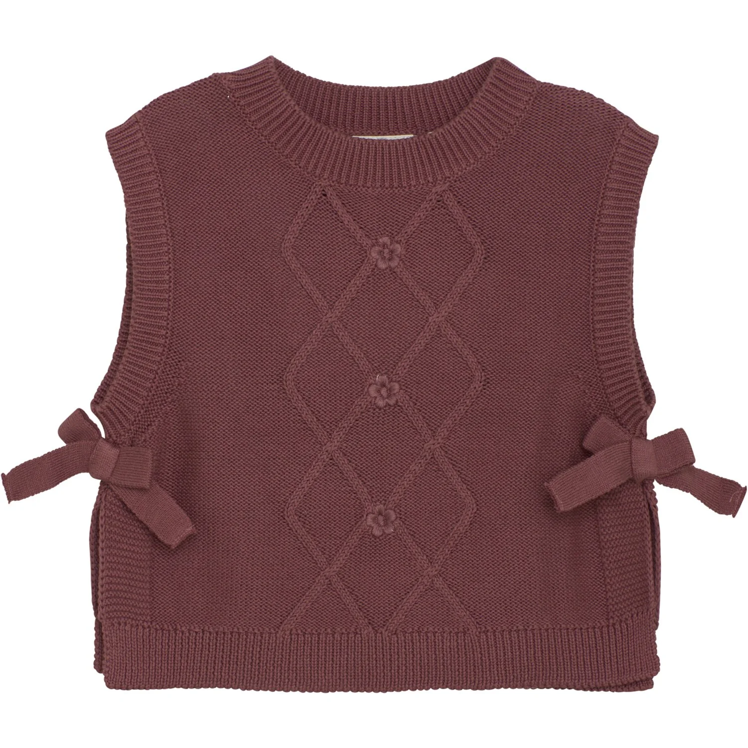 En Fant Roan Rouge Slipover Strik
