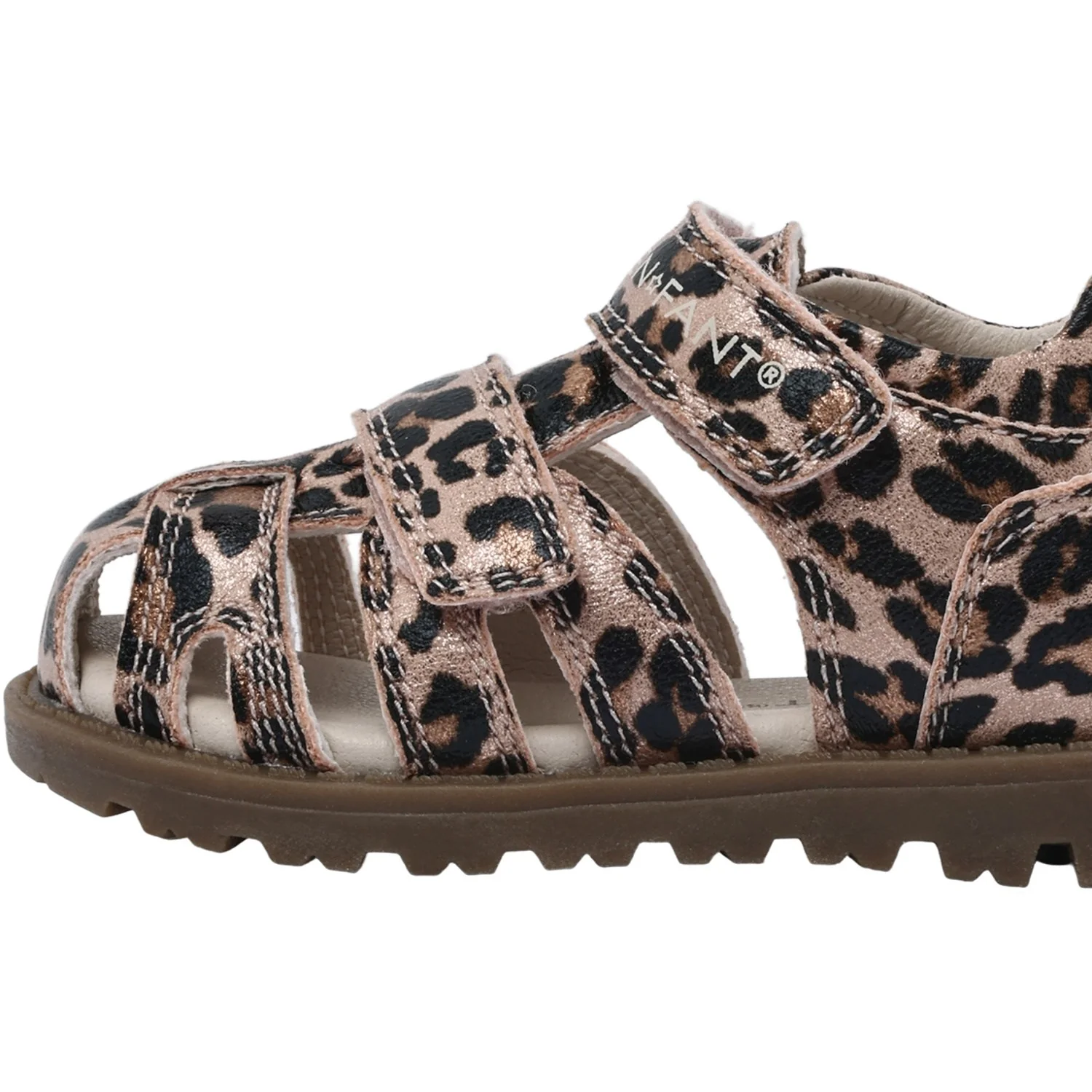 En Fant Sepia Rose Sandal Velcro - Image 2