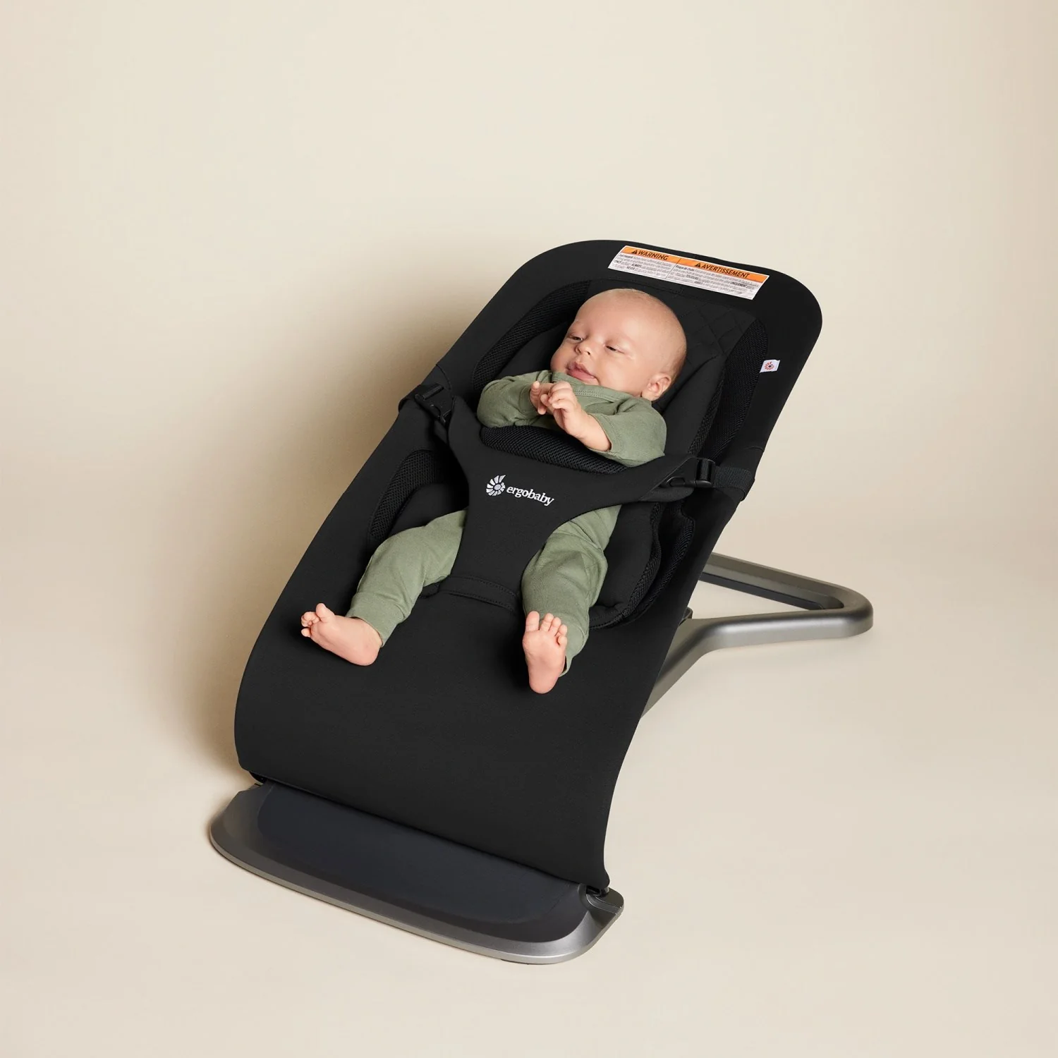 Ergobaby Onyx Black Evolve Bouncer - Image 2