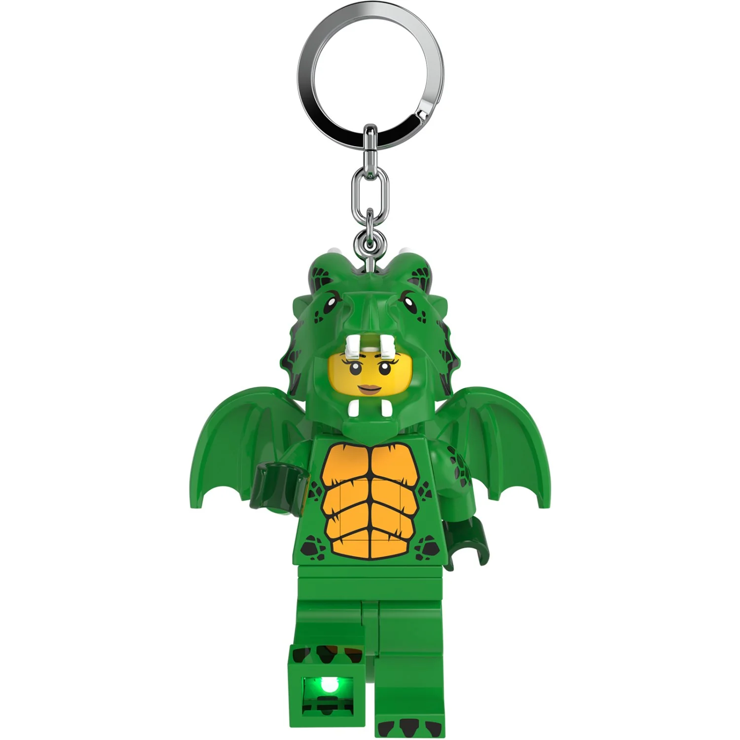 Euromic Lego® Minifigures™ Nøglering Med Lys Green Dragon Girl - Image 5