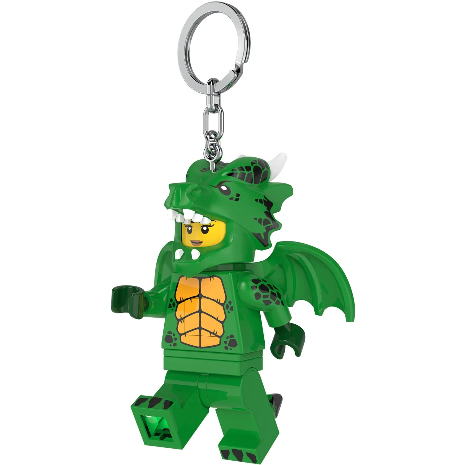 Euromic Lego® Minifigures™ Nøglering Med Lys Green Dragon Girl - Image 6