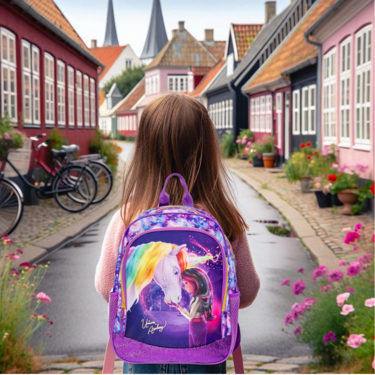Euromic Unicorn Academy Medium Rygsæk - Image 2